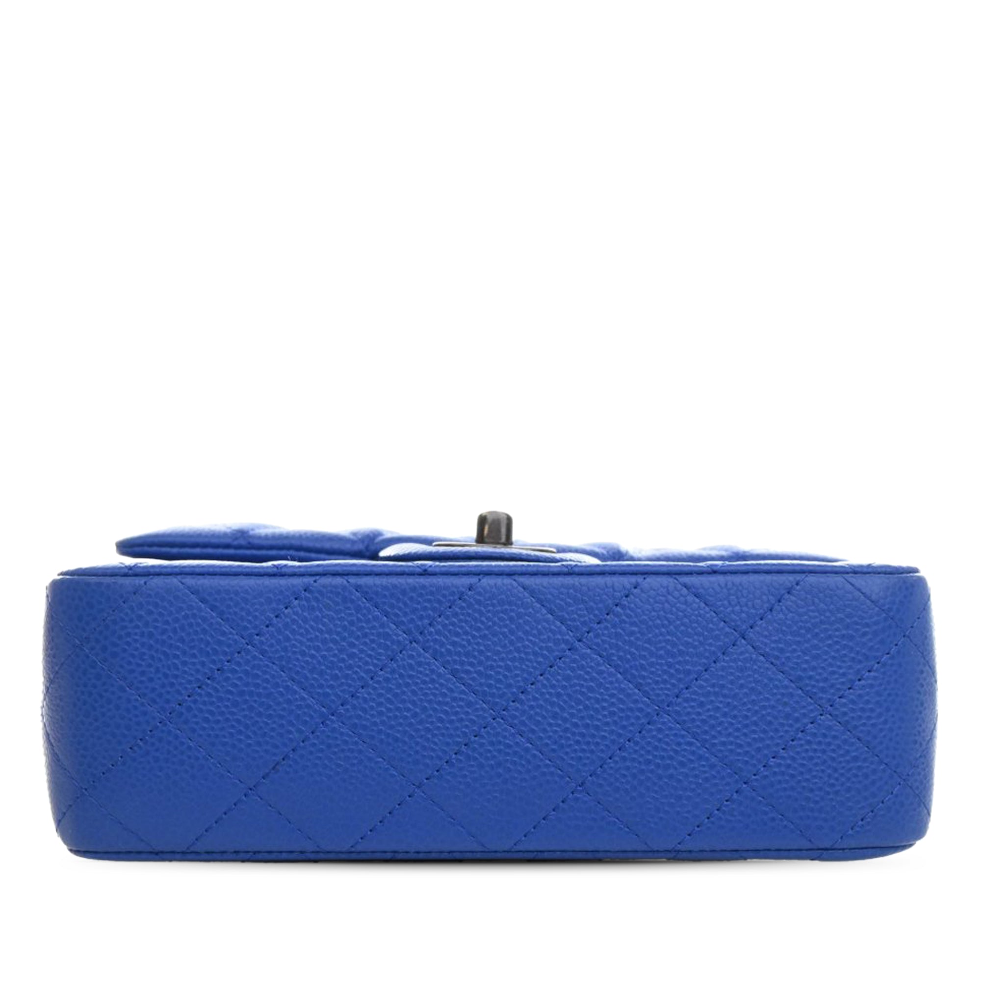 Chanel Mini Rectangular Classic Caviar Single Flap - image 3