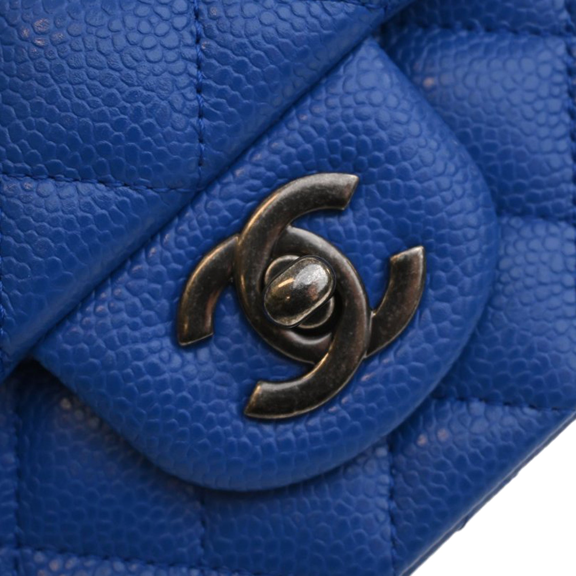 Chanel Mini Rectangular Classic Caviar Single Flap - image 6