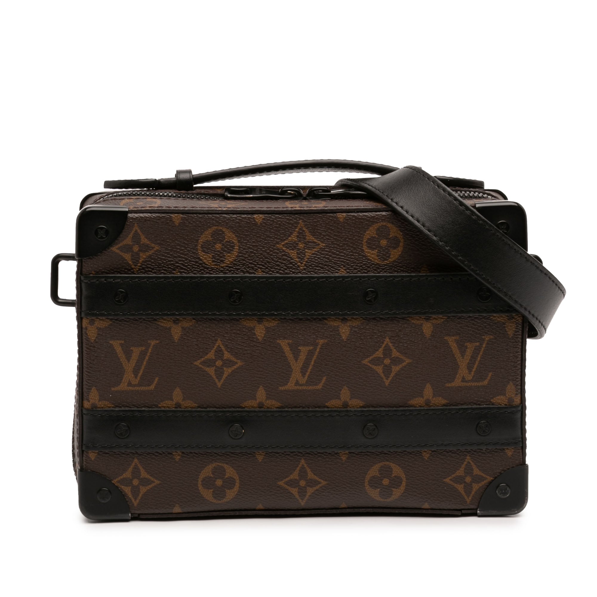 Louis Vuitton Monogram Macassar Handle Soft Trunk - image 1