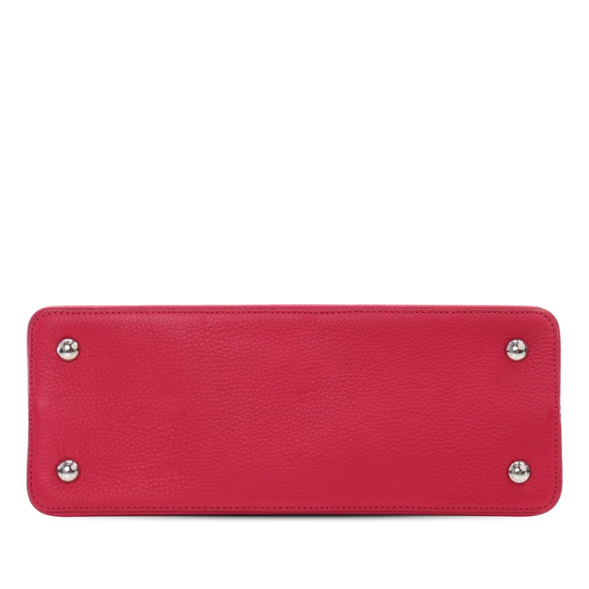 Louis Vuitton Taurillon Capucines Old MM - image 3