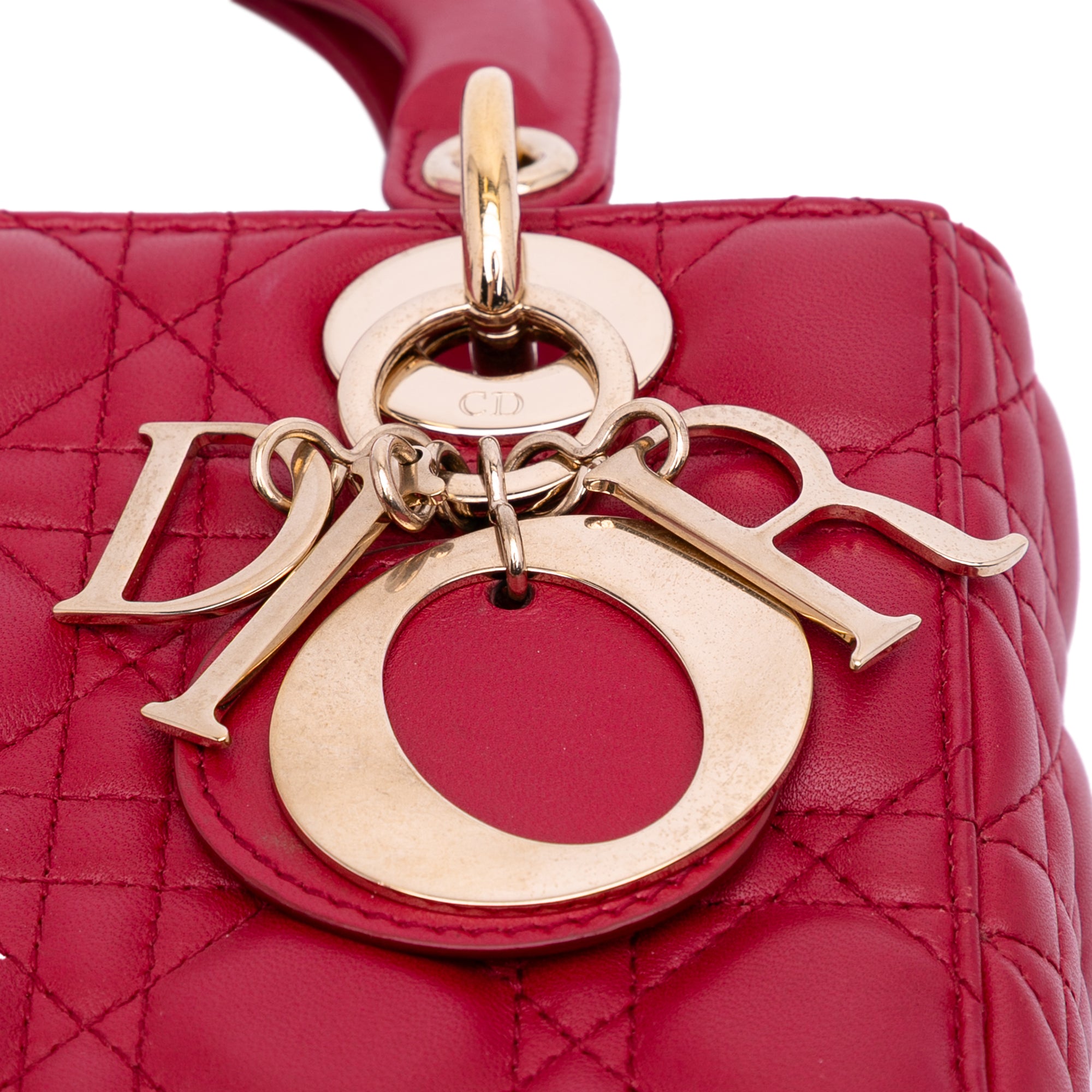 Dior Small Lambskin Cannage My ABCDior Lady Dior - image 7