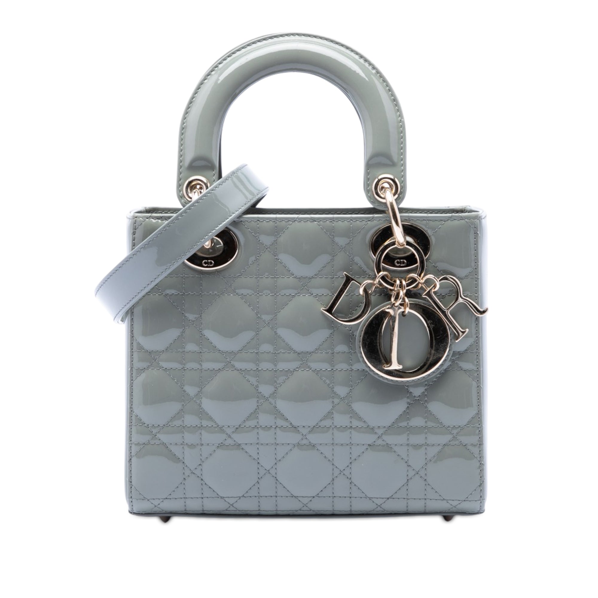 Dior Small Patent Cannage Lady Dior - image 1