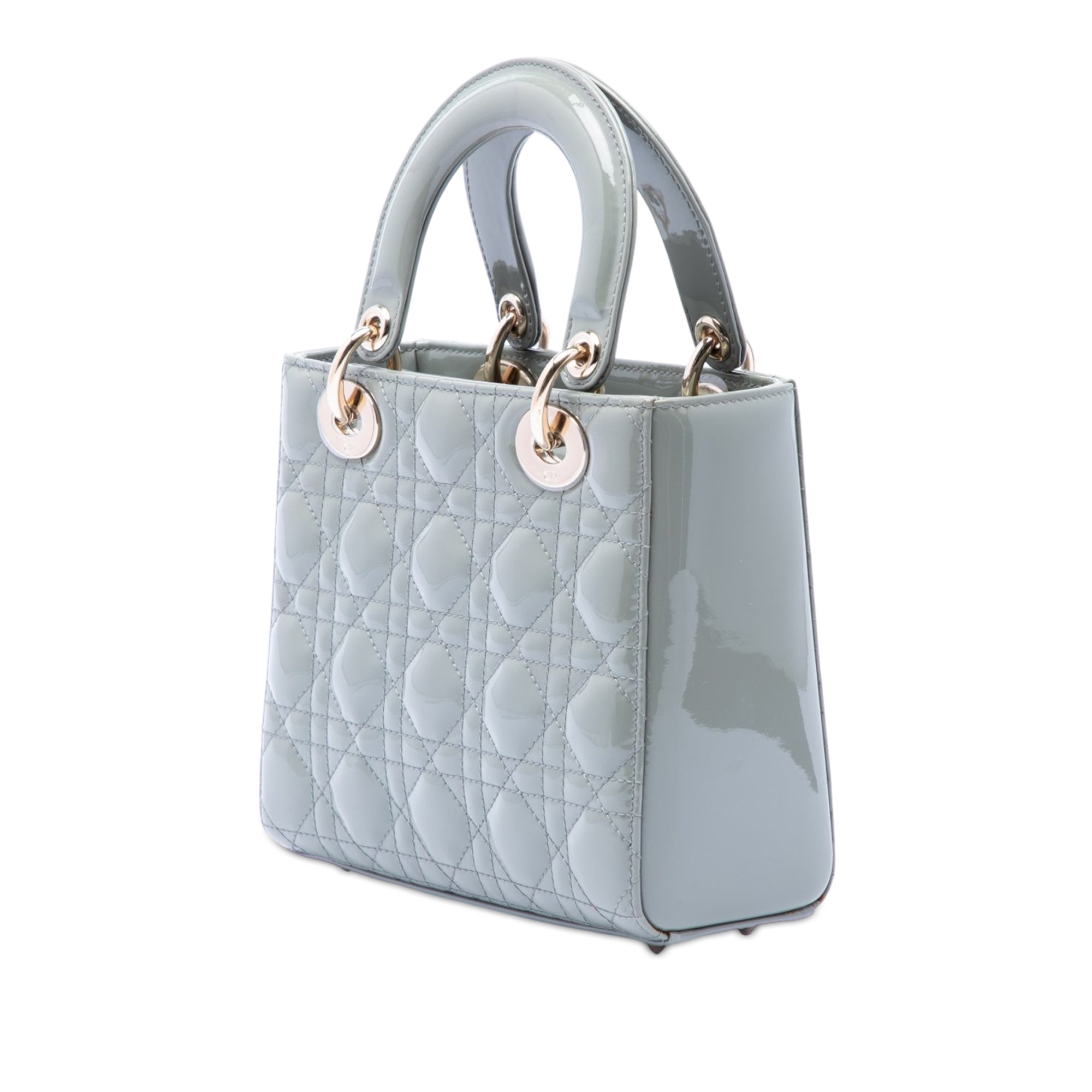 Dior Small Patent Cannage Lady Dior - image 2