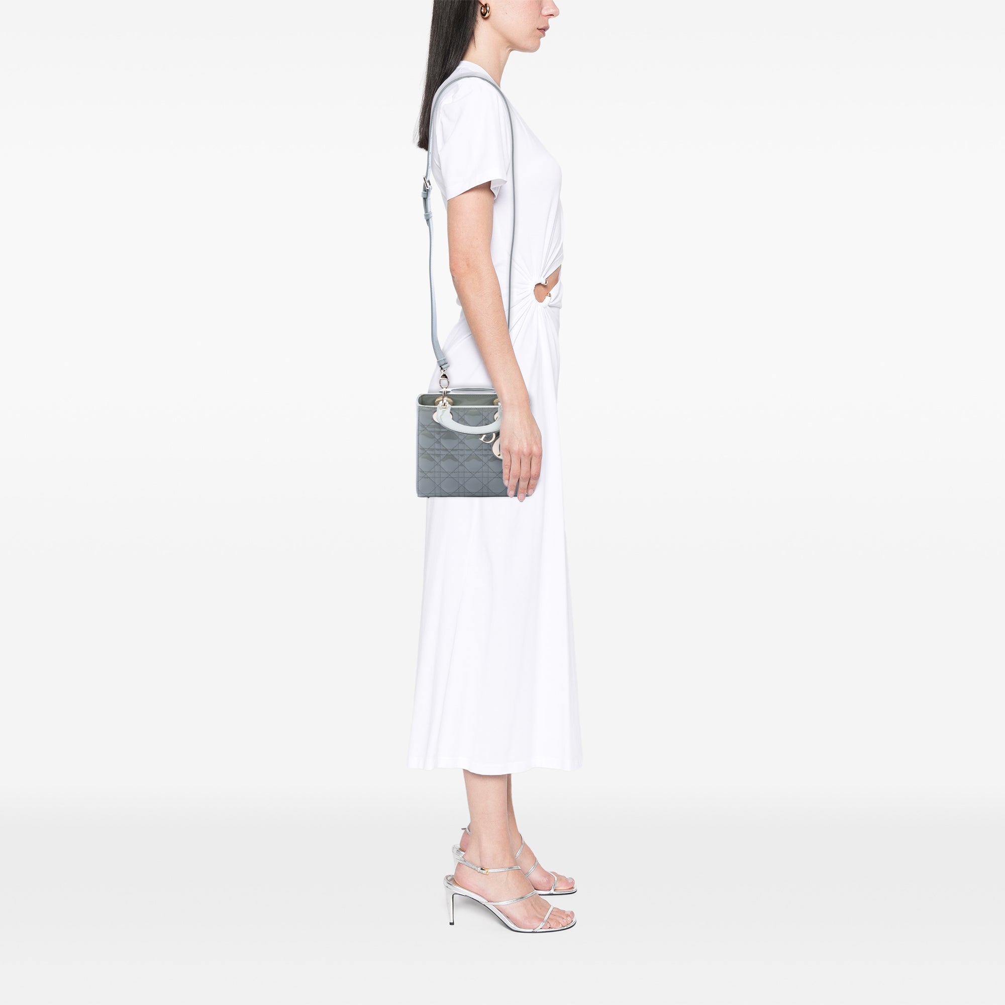 Dior Small Patent Cannage Lady Dior - image 6