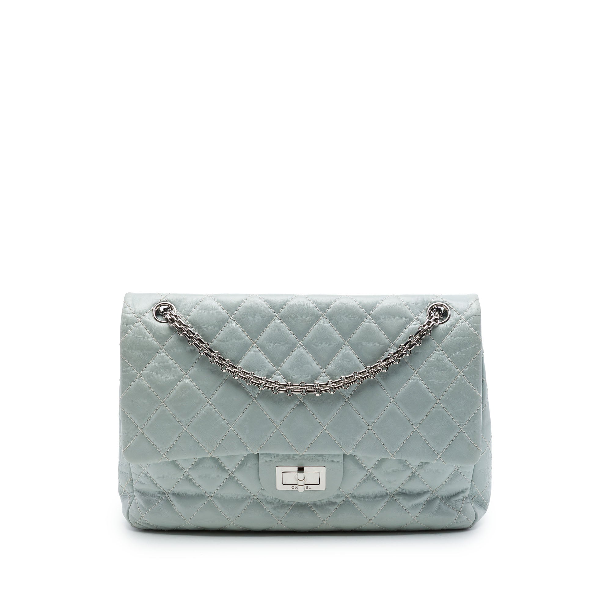 Chanel Quilted Aged Calfskin Reissue 2.55 Double Flap 227 - image 1