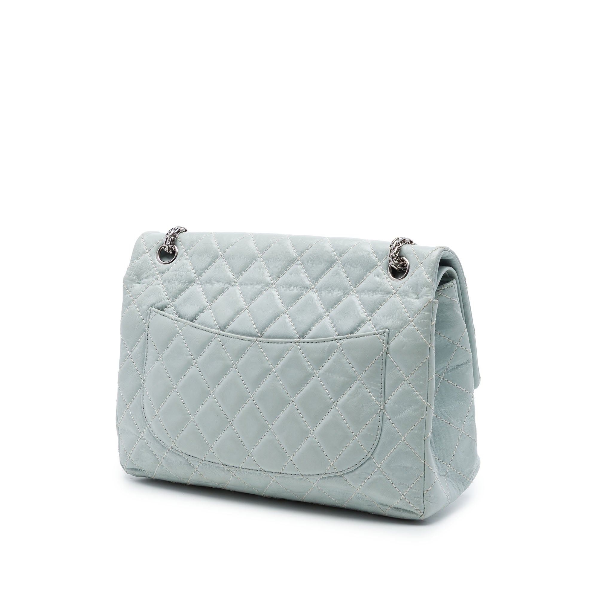 Chanel Quilted Aged Calfskin Reissue 2.55 Double Flap 227 - image 2