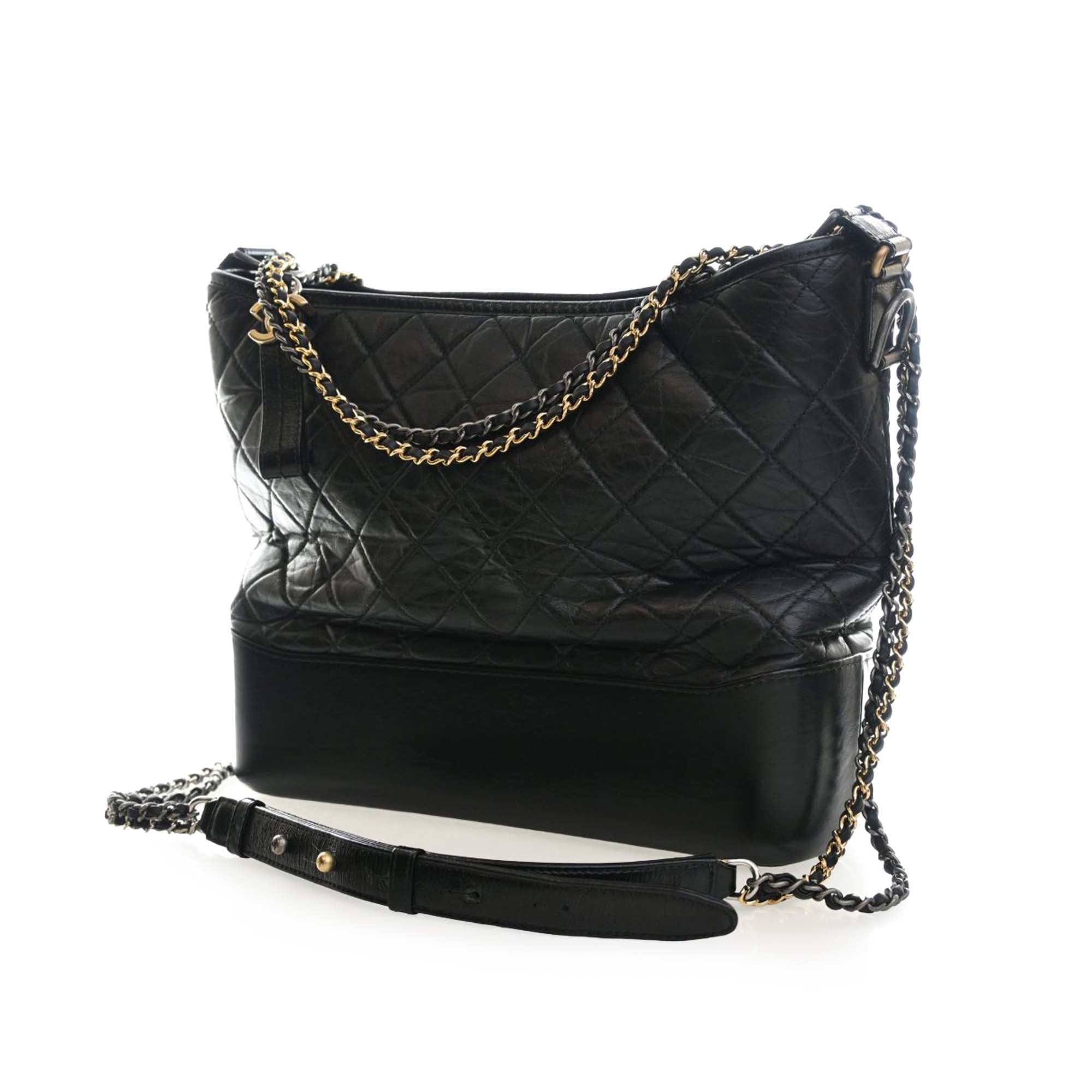 Chanel Large Aged Calfskin Gabrielle Crossbody - image 3