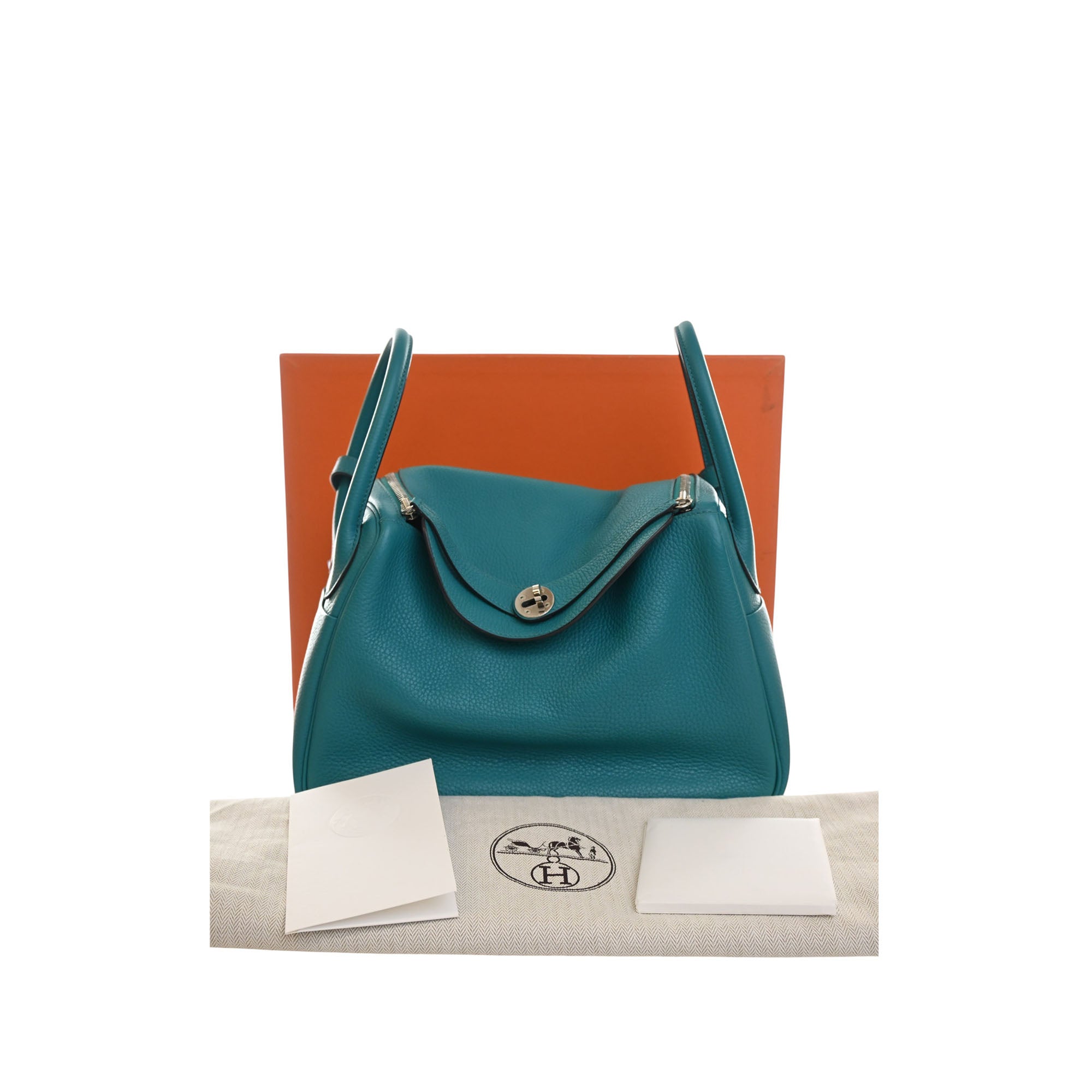 Hermès Clemence Lindy 30 - image 15