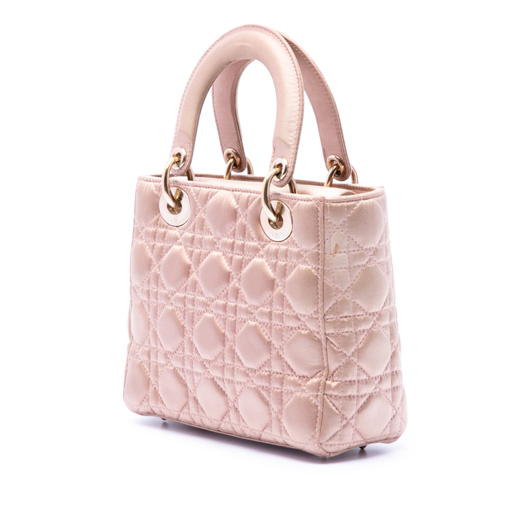 Dior Small Satin Cannage Swarovski Lady Dior - image 2