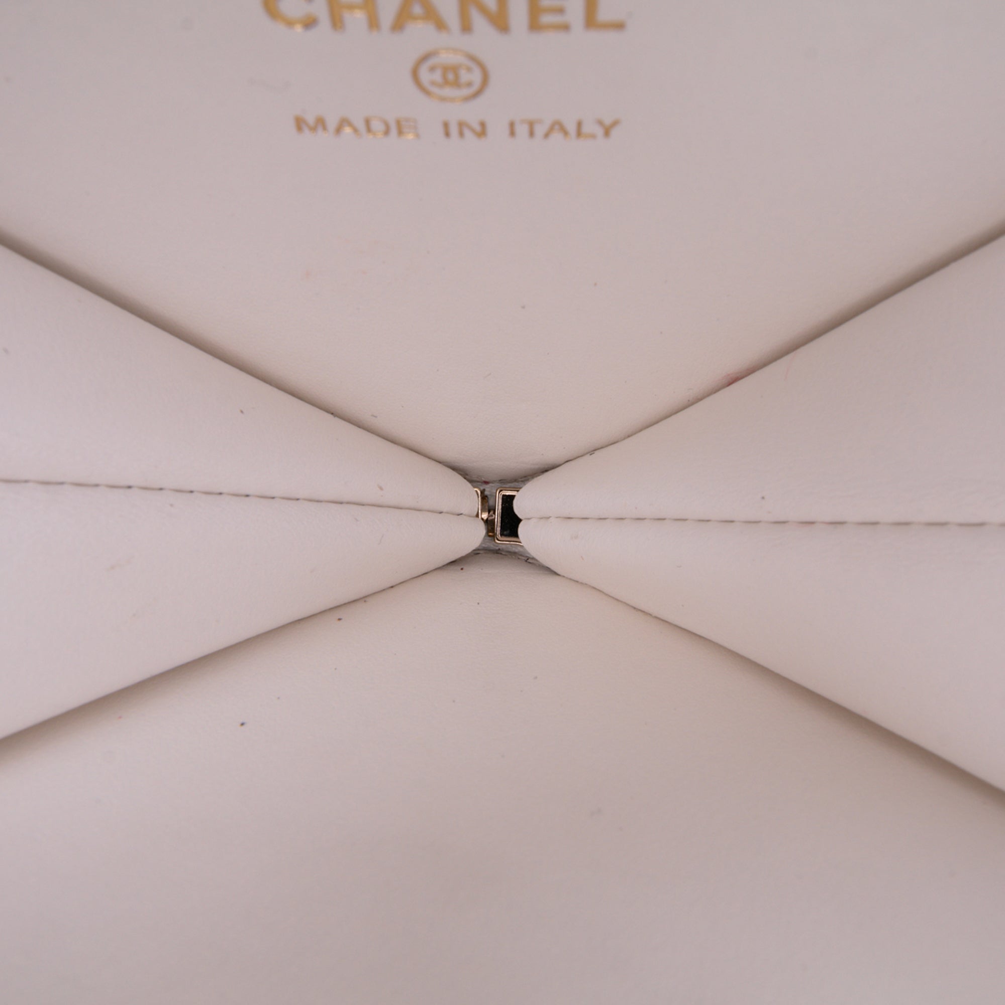 Chanel Quilted Patent Duo Heart Clutch with Chain - image 5