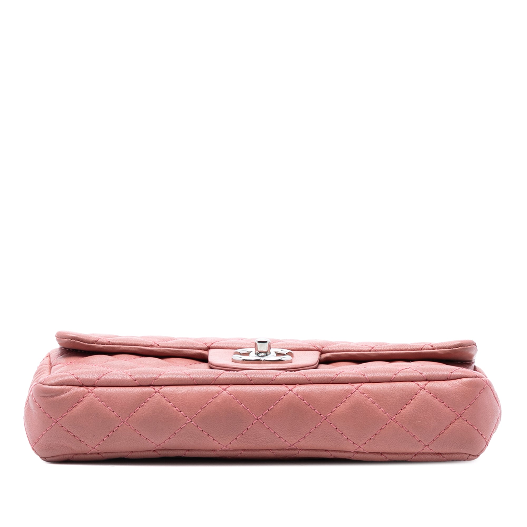Chanel Classic Lambskin East West Bijoux Chain Single Flap - image 3