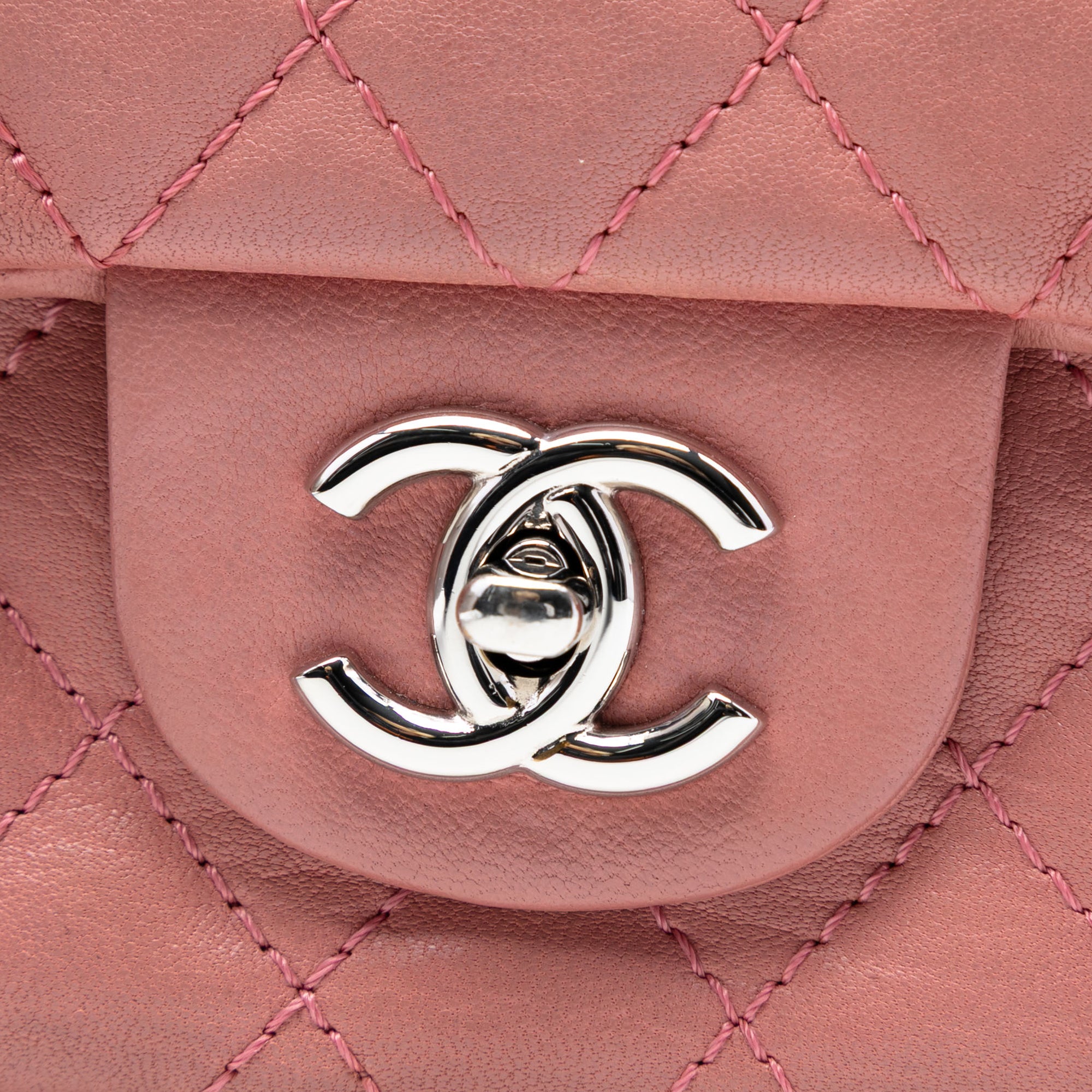 Chanel Classic Lambskin East West Bijoux Chain Single Flap - image 5