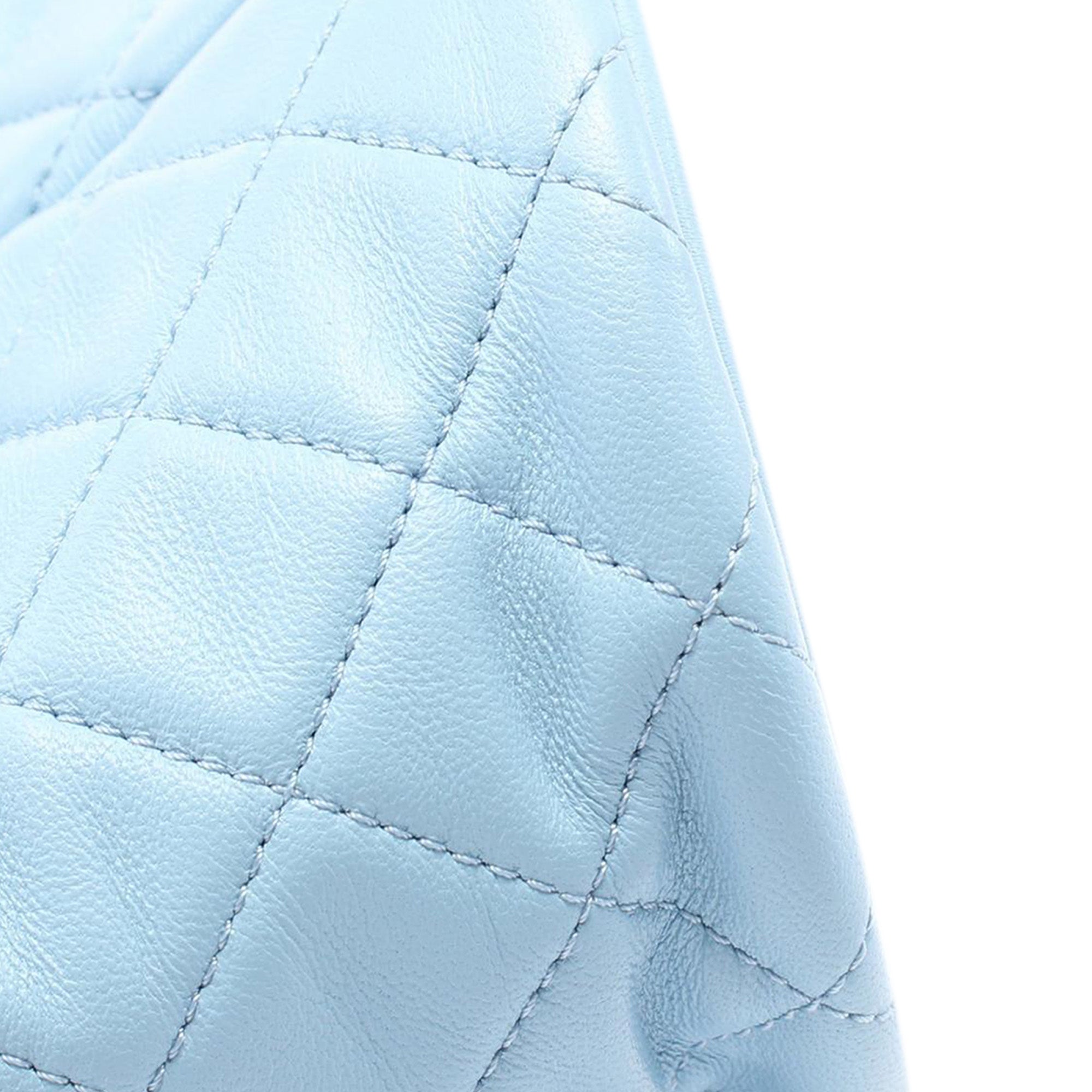 Chanel Quilted Lambskin Pearl Crush Bucket Bag - image 7