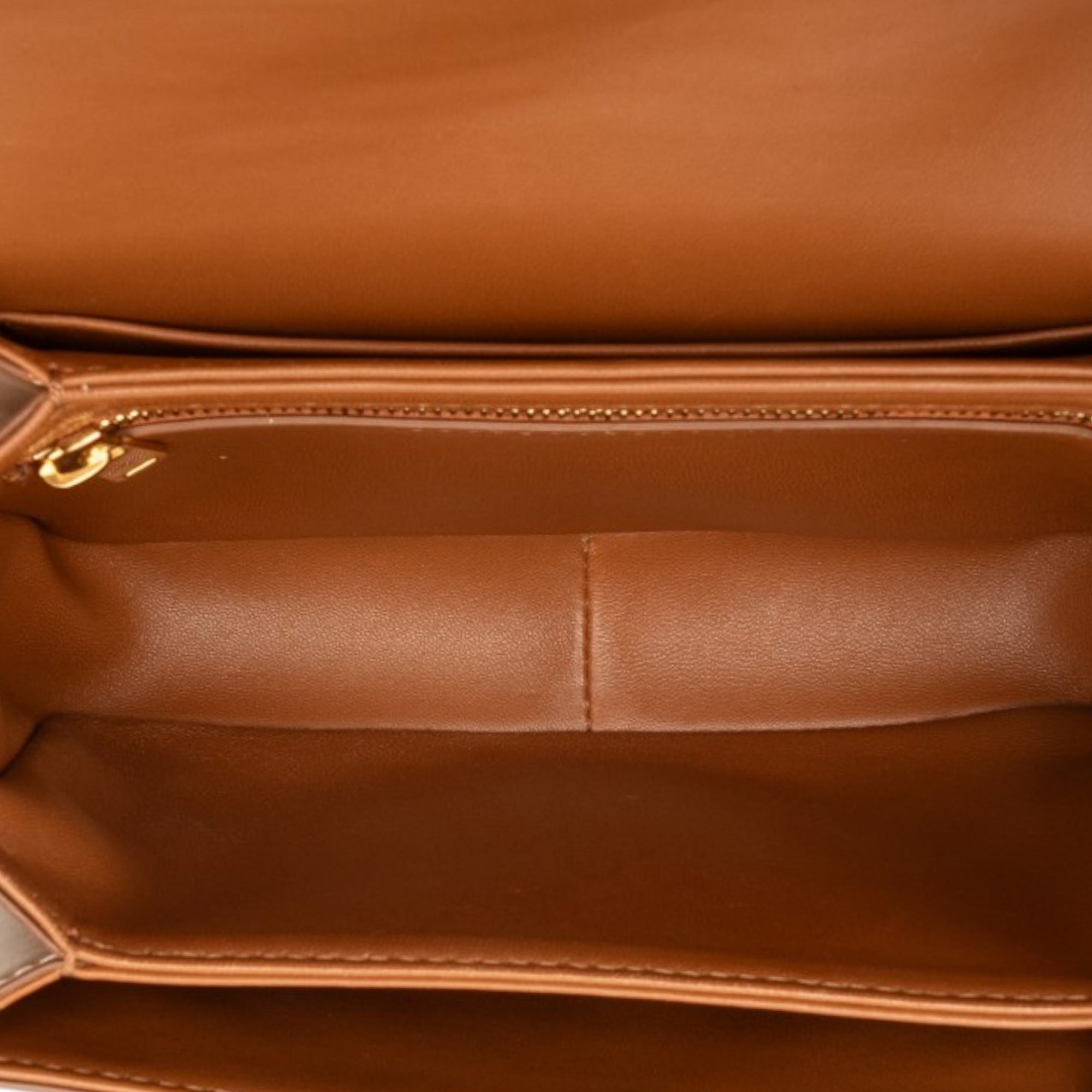 Celine Teen Embroidered Canvas and Calfskin Triomphe Crossbody - image 4