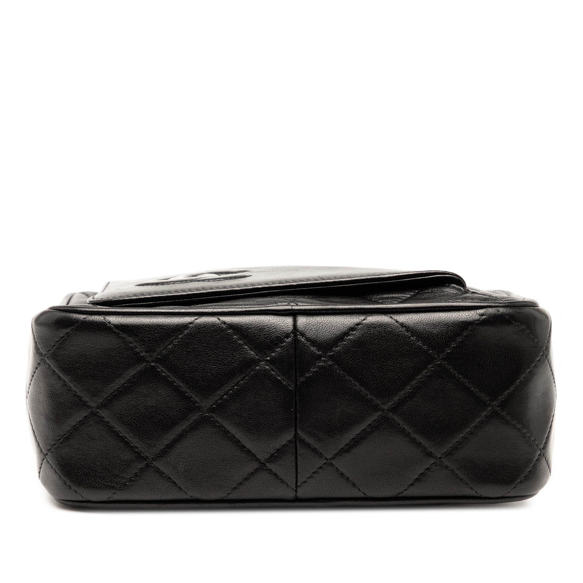 Chanel CC Quilted Lambskin Tassel Camera Bag - image 3
