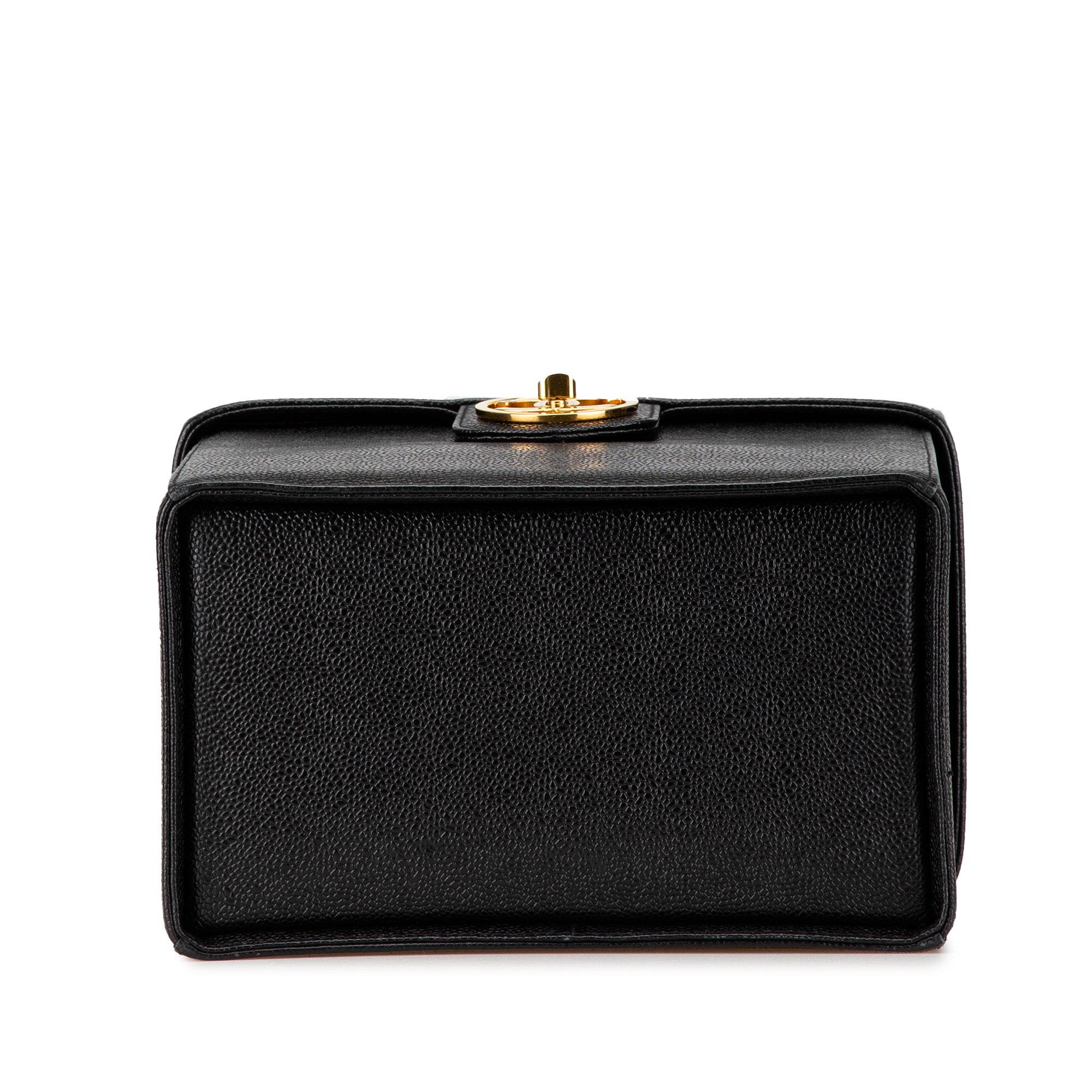 Chanel CC Caviar Vanity Box Case - image 3