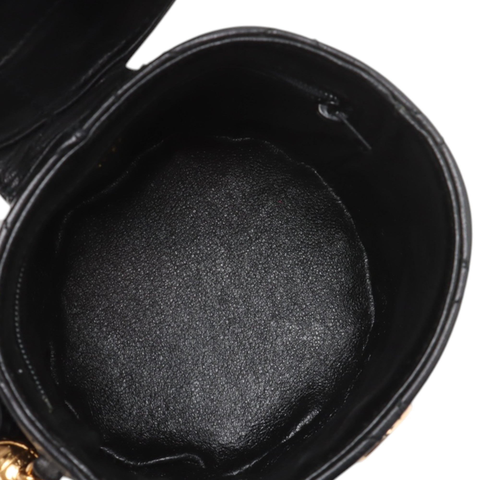 Chanel CC Quilted Lambskin Fringe Crossbody - image 6