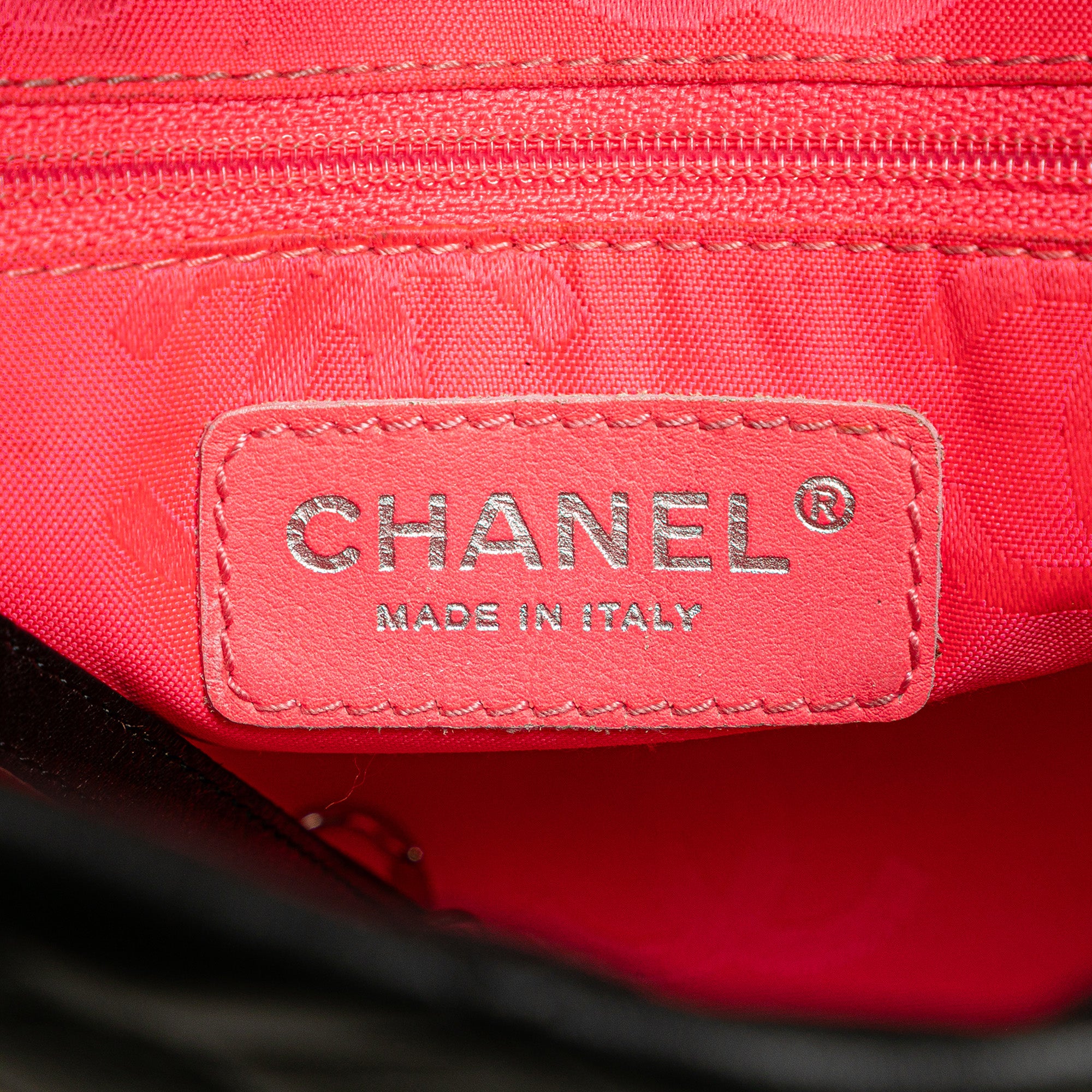 Chanel Small Quilted Lambskin Cambon Ligne Tote - image 5
