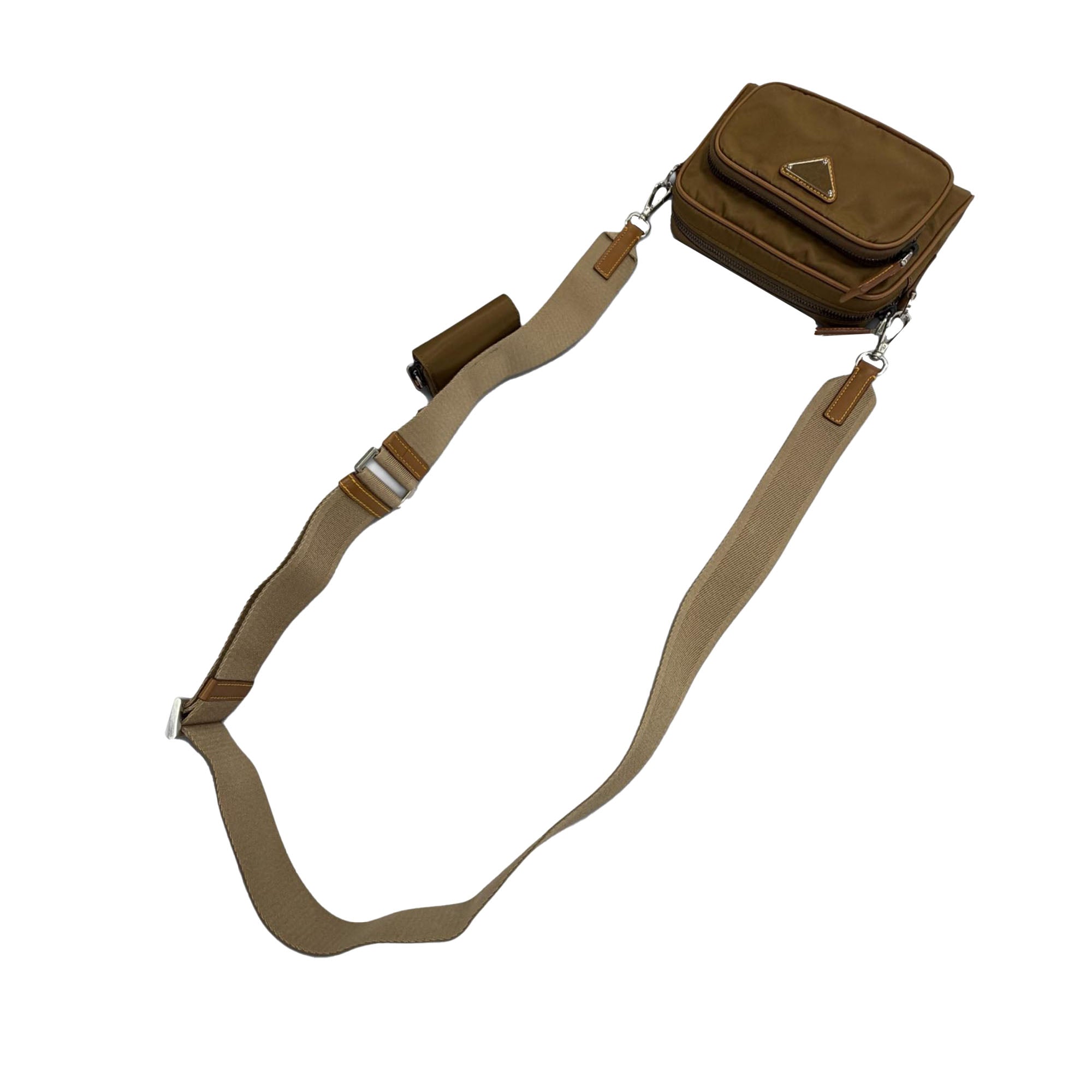 Prada Re Nylon Travel Pocket Double Zip Crossbody - image 11