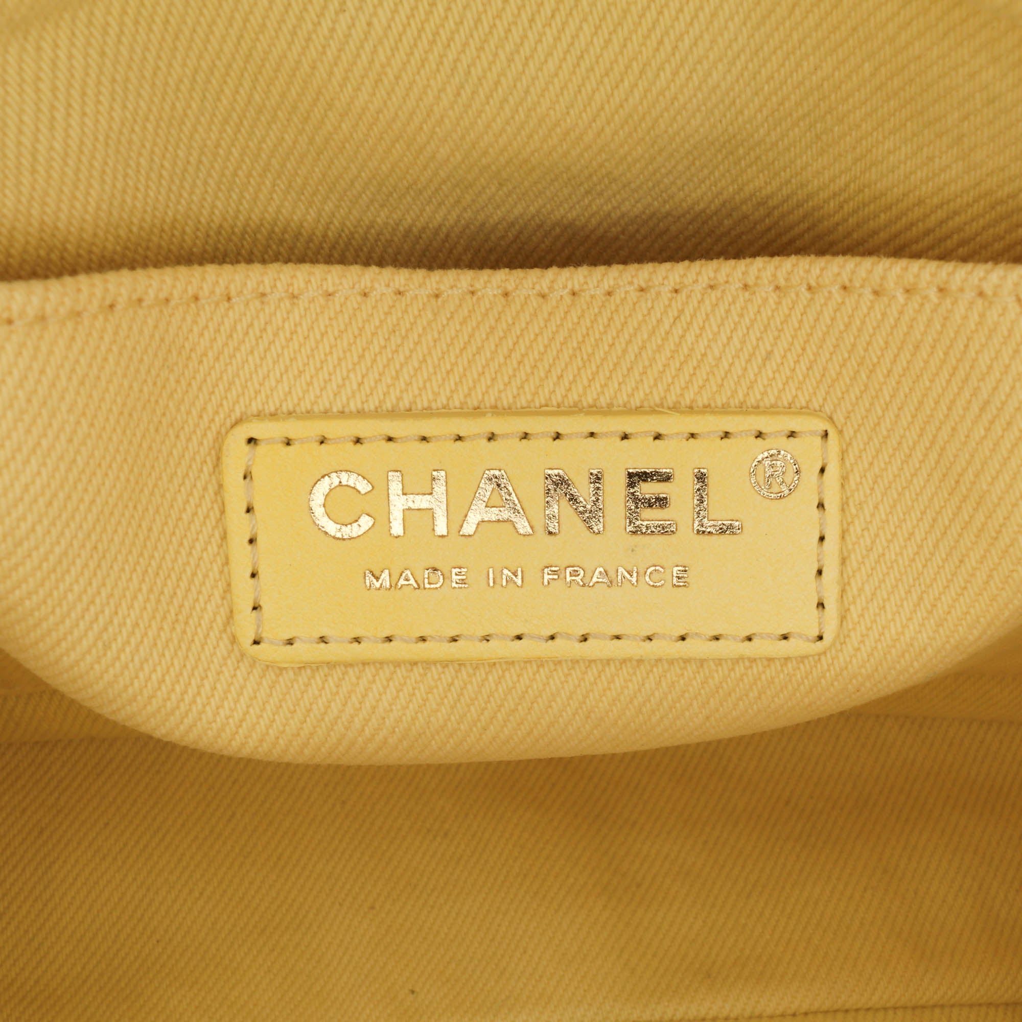 Chanel Small Chevron Denim Fringe Coco Flap - image 5