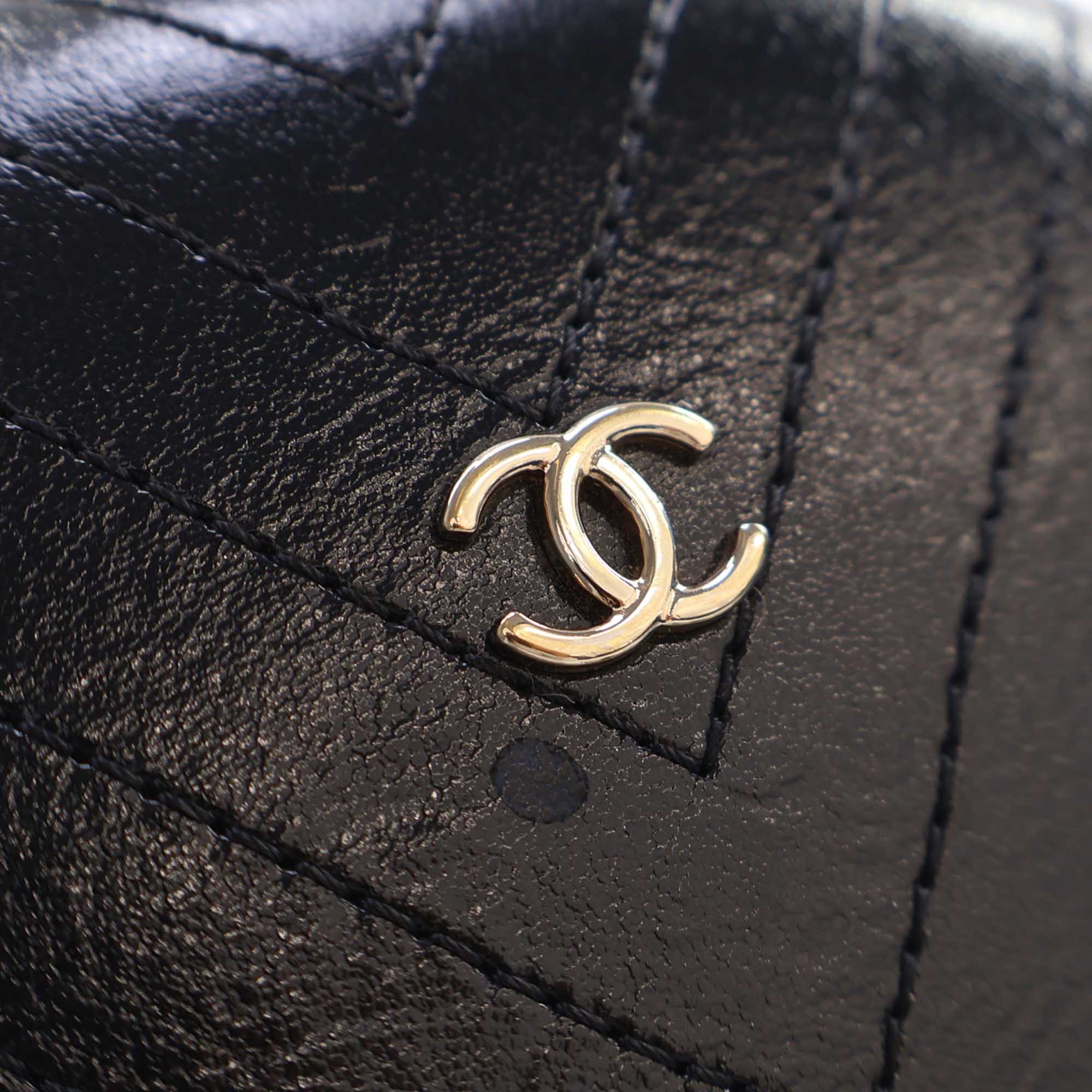 Chanel Chevron Stitched Calfskin La Pausa Evening Bag - image 11