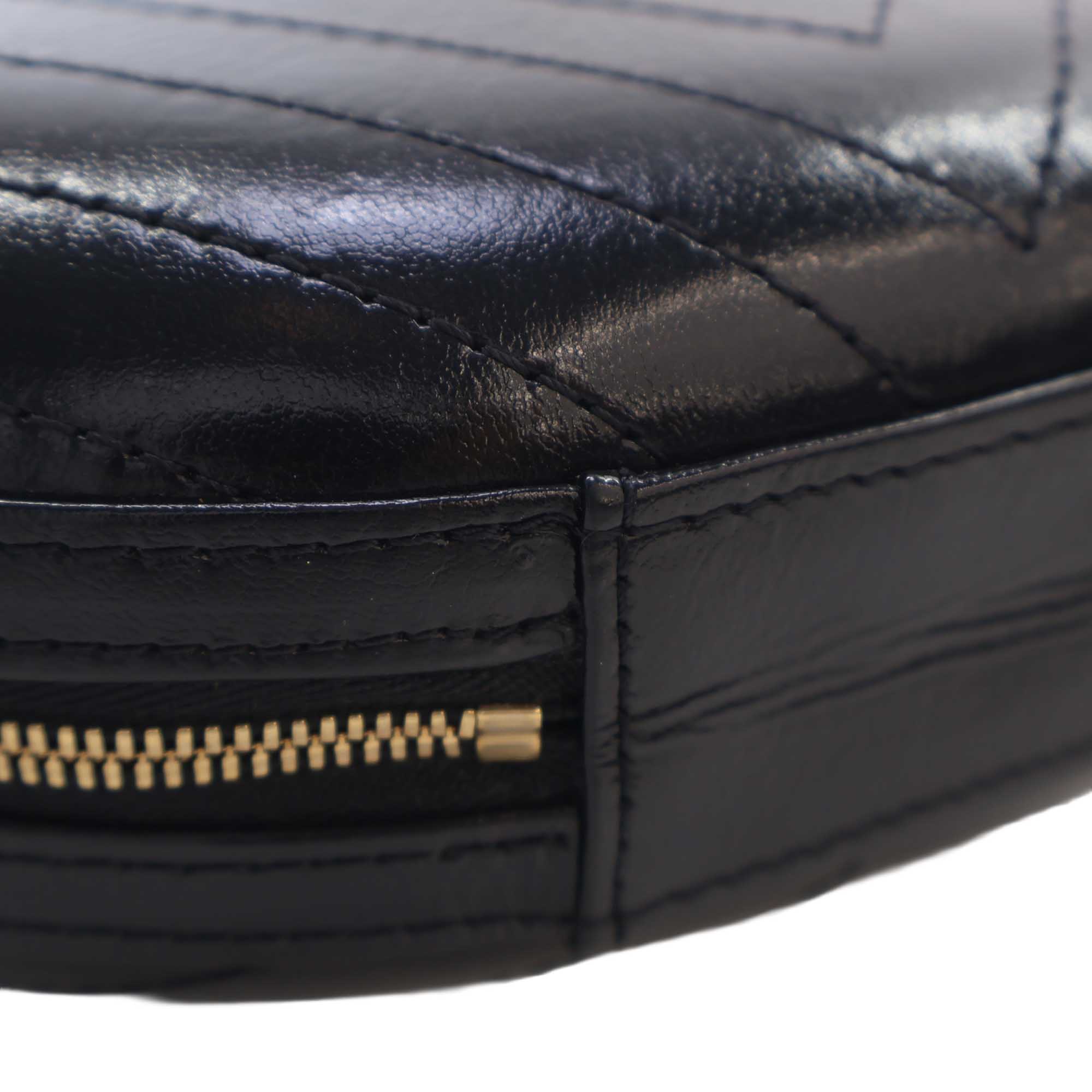 Chanel Chevron Stitched Calfskin La Pausa Evening Bag - image 13