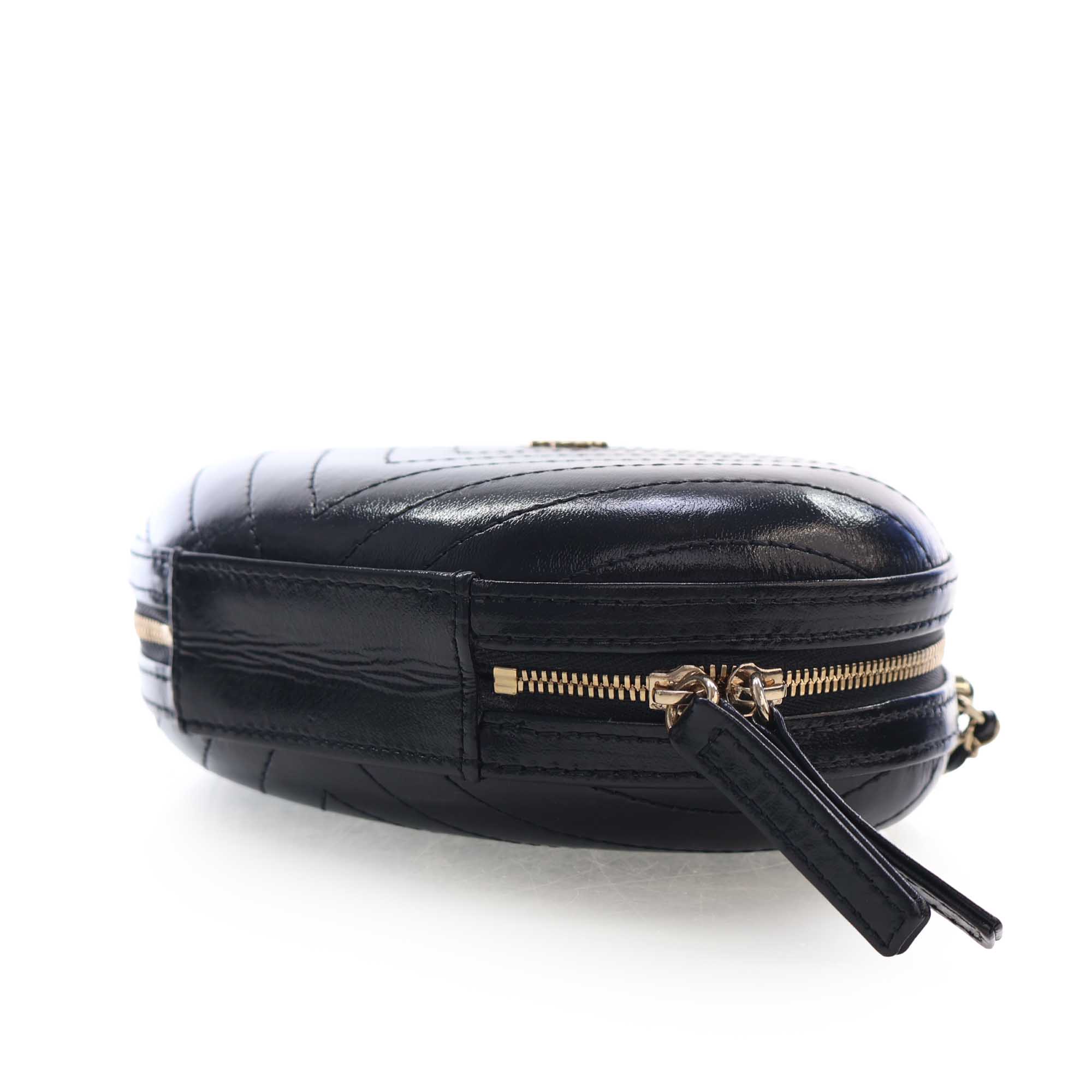 Chanel Chevron Stitched Calfskin La Pausa Evening Bag - image 6