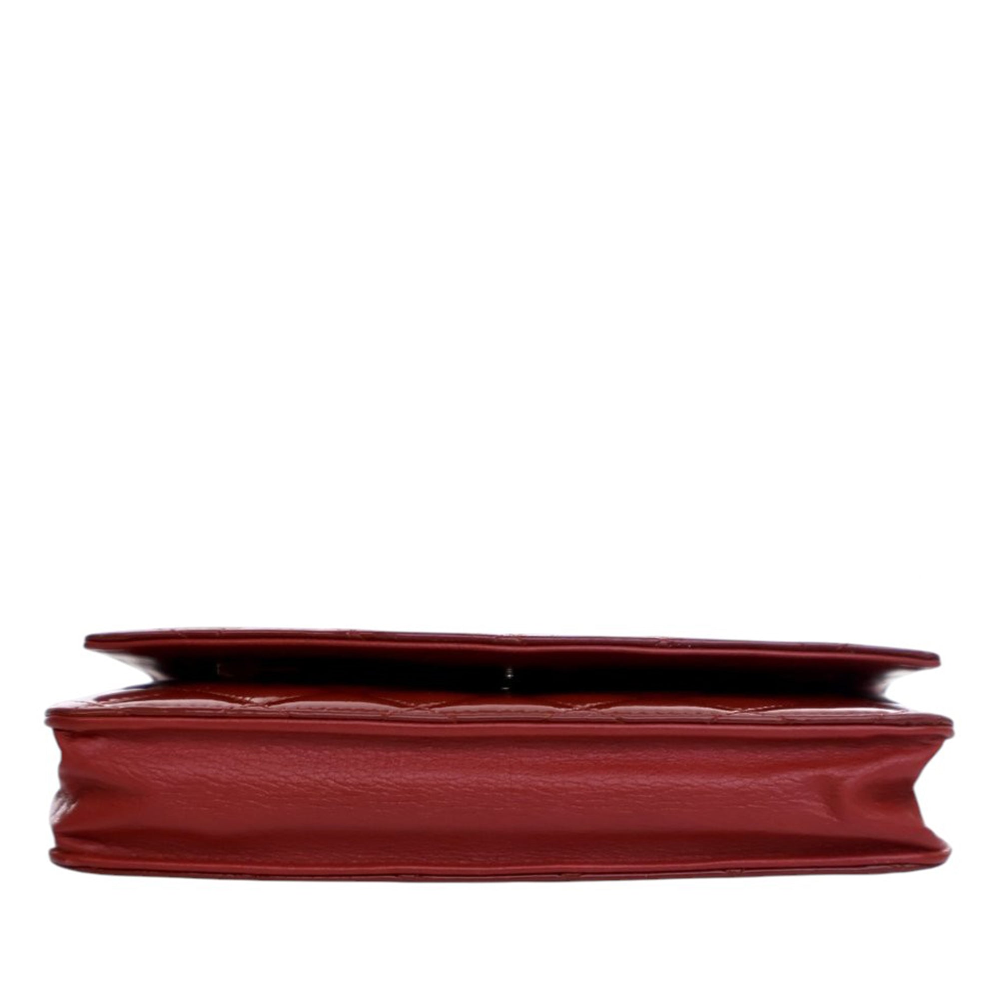 Chanel CC Quilted Patent Brilliant Wallet On Chain - image 5