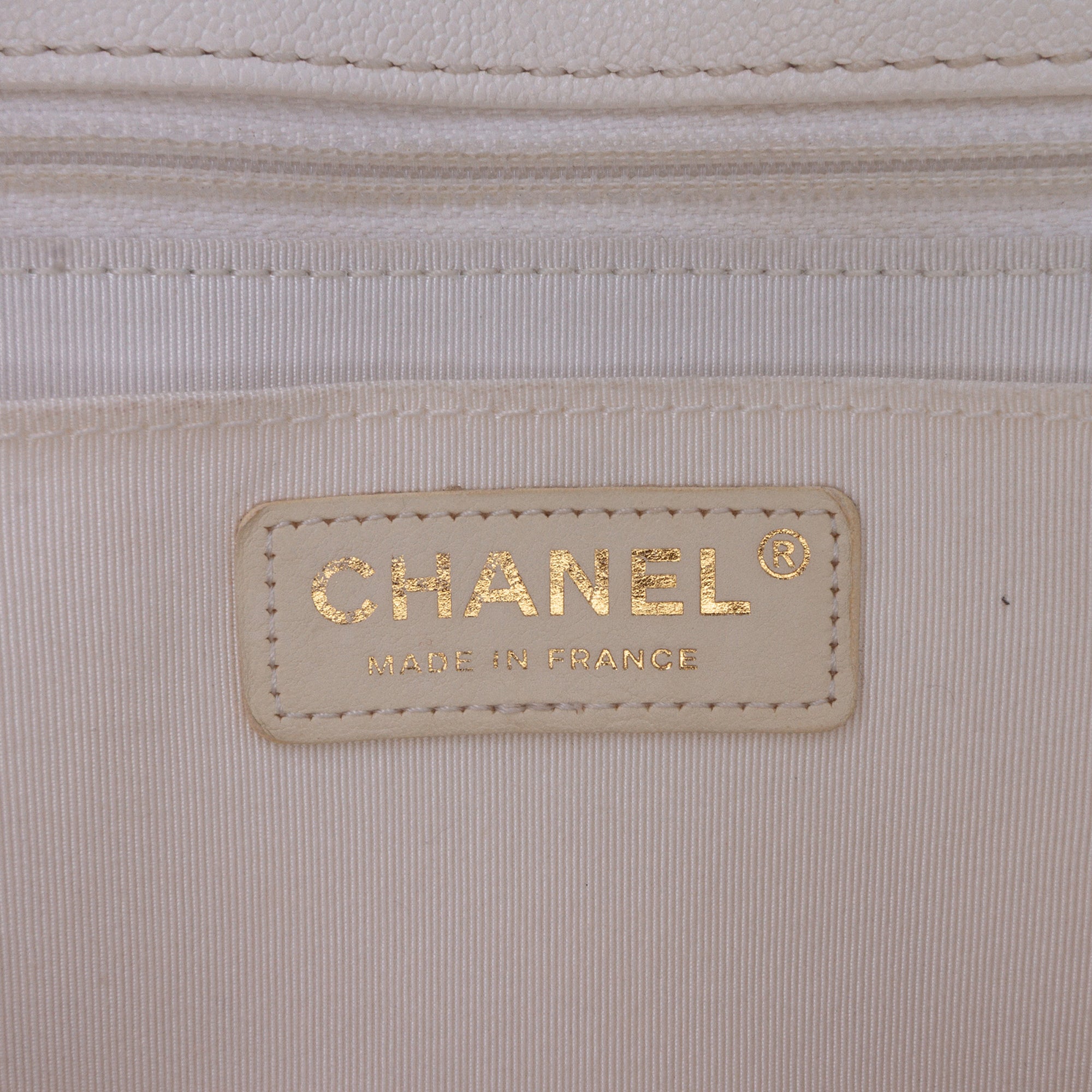 Chanel Medium CC Quilted Caviar Buckle Strap Messenger Bag - image 5