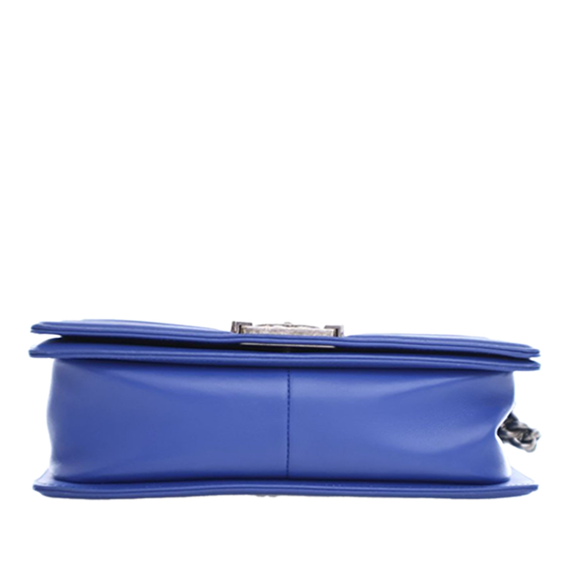 Chanel Old Medium Chevron Lambskin Boy Flap - image 7