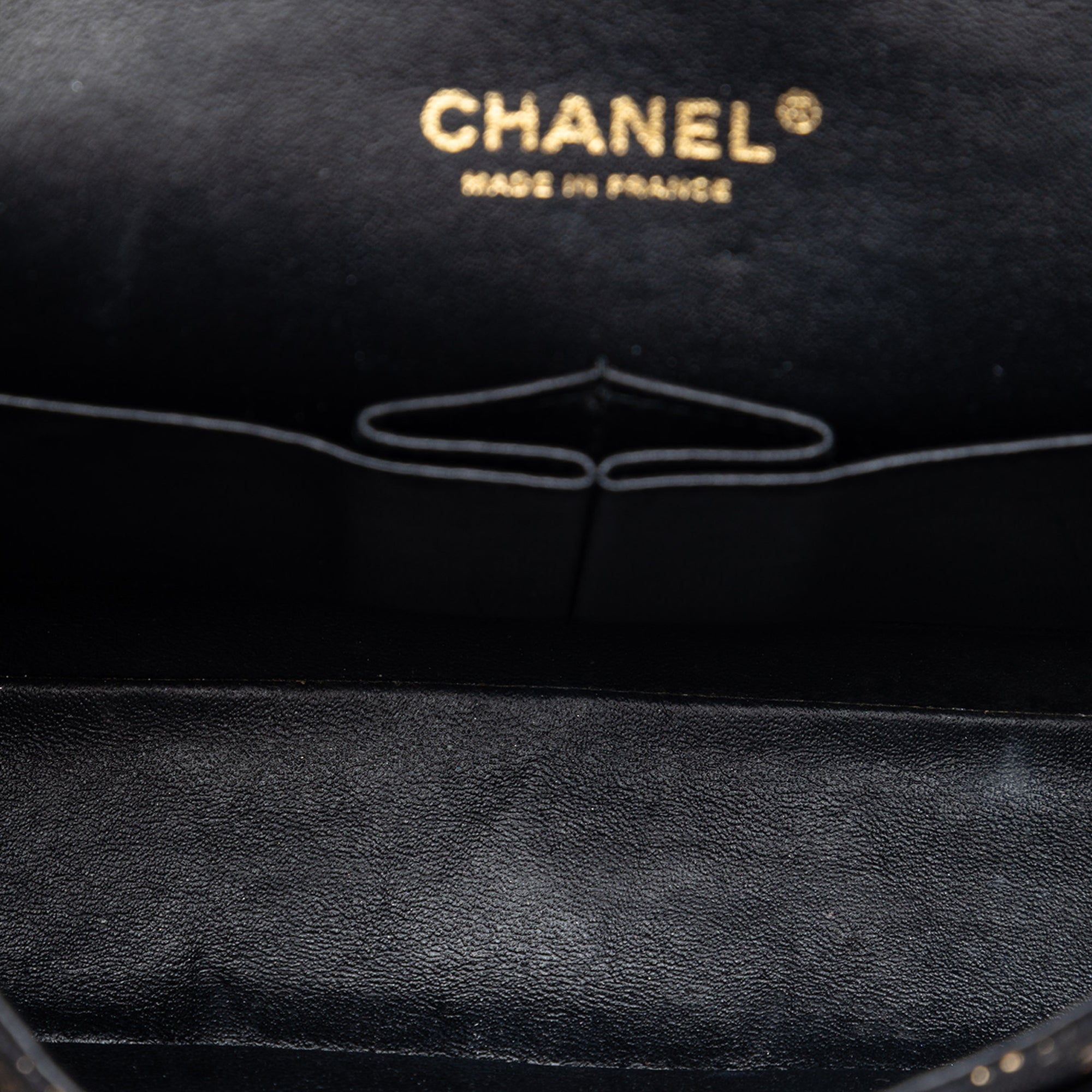 Chanel Medium Classic Metallic Goatskin and Lace Double Flap - image 4