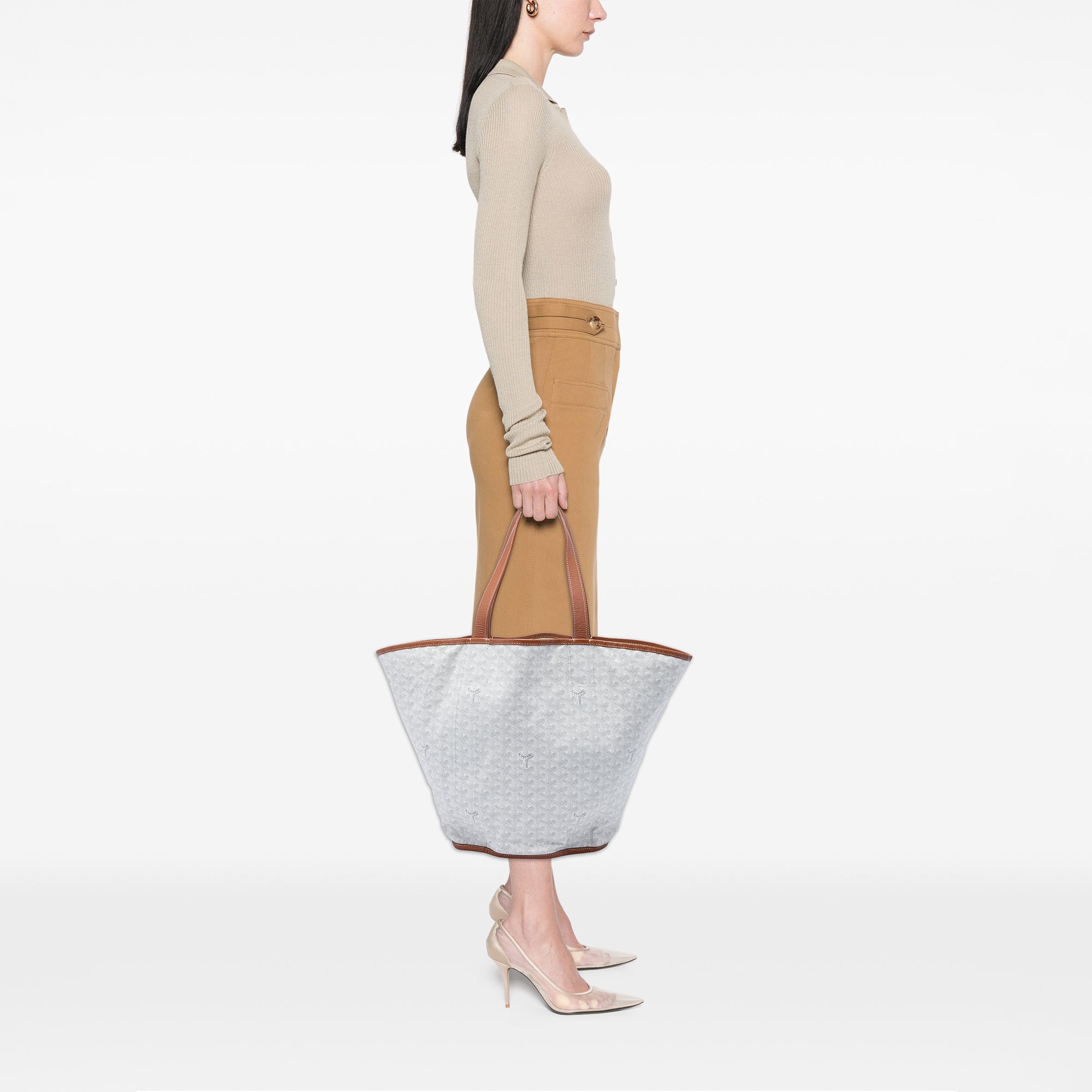 Goyard Goyardine Reversible Belharra Tote - image 6