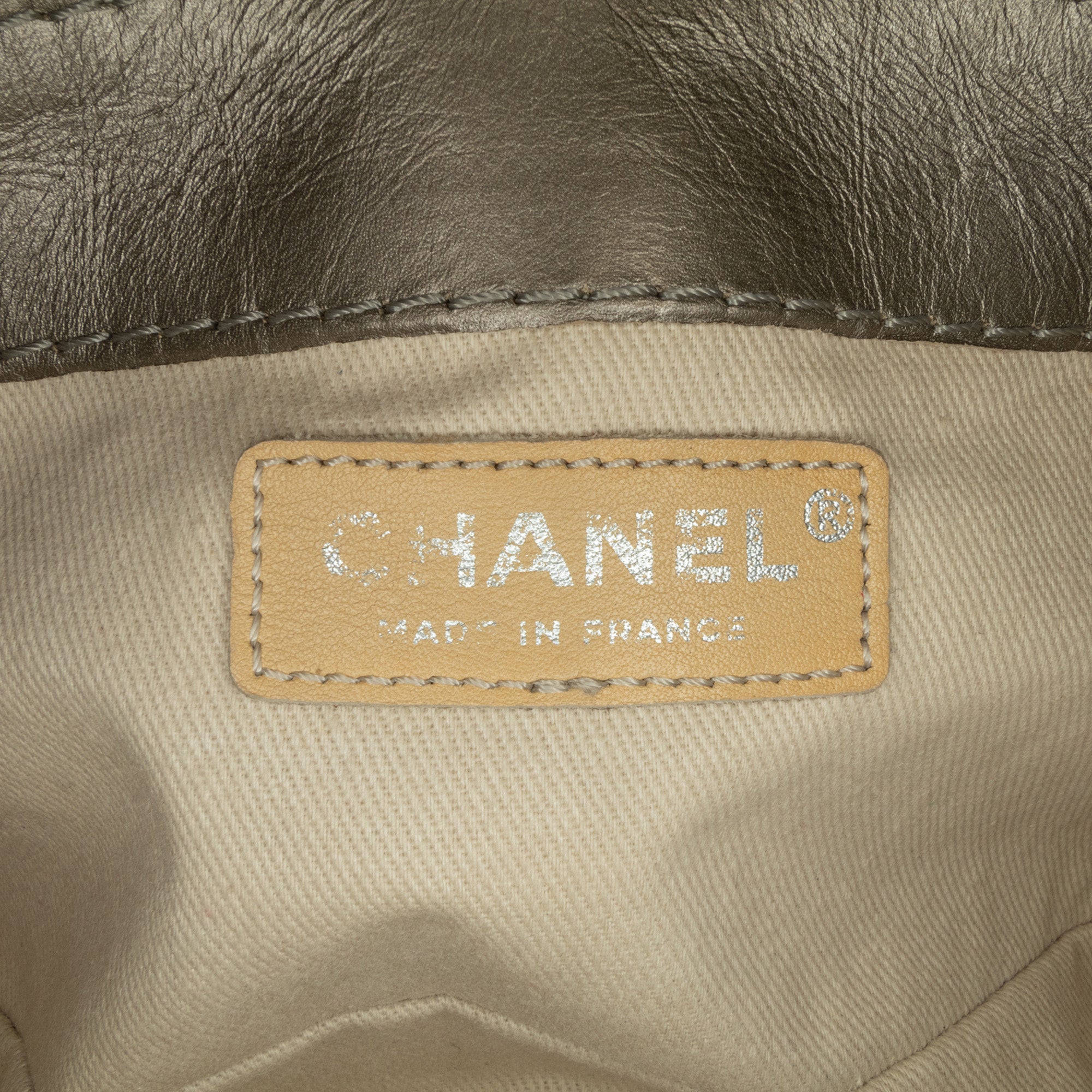 Chanel Mini Quilted Metallic Calfskin Lady Pearly Flap - image 6