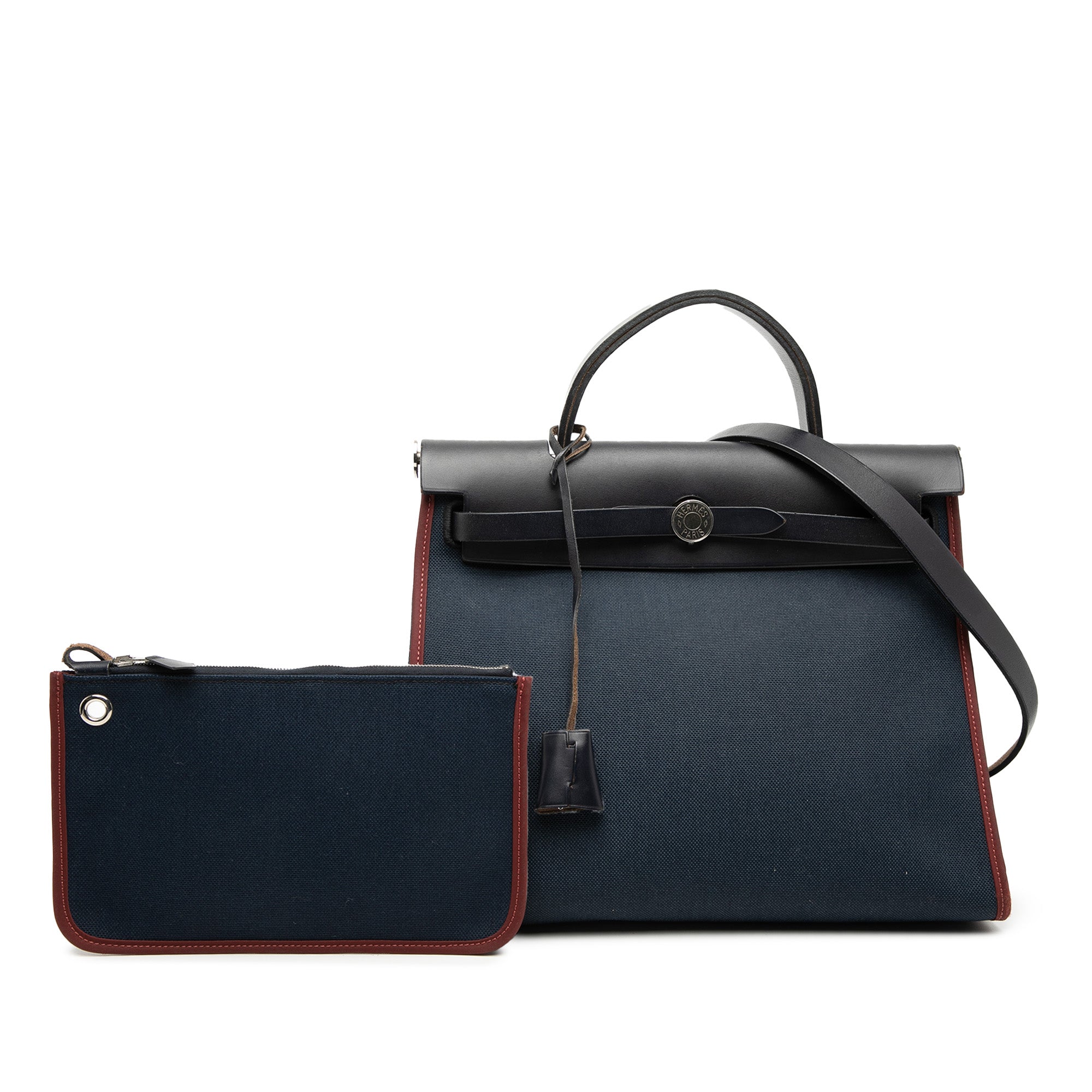 Hermès Toile Herbag Zip 31 - image 8