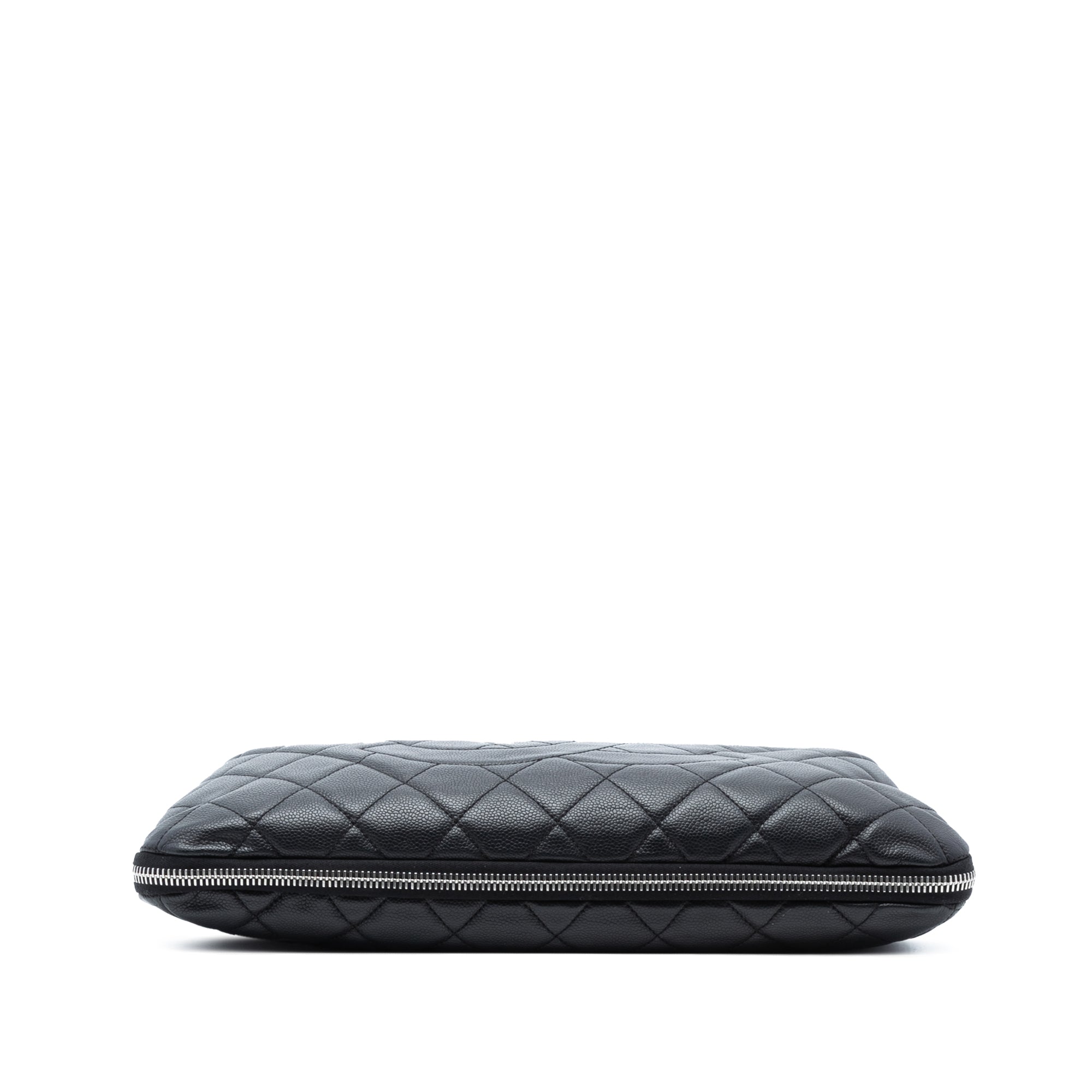 Chanel CC Quilted Caviar Expandable Tote - image 3