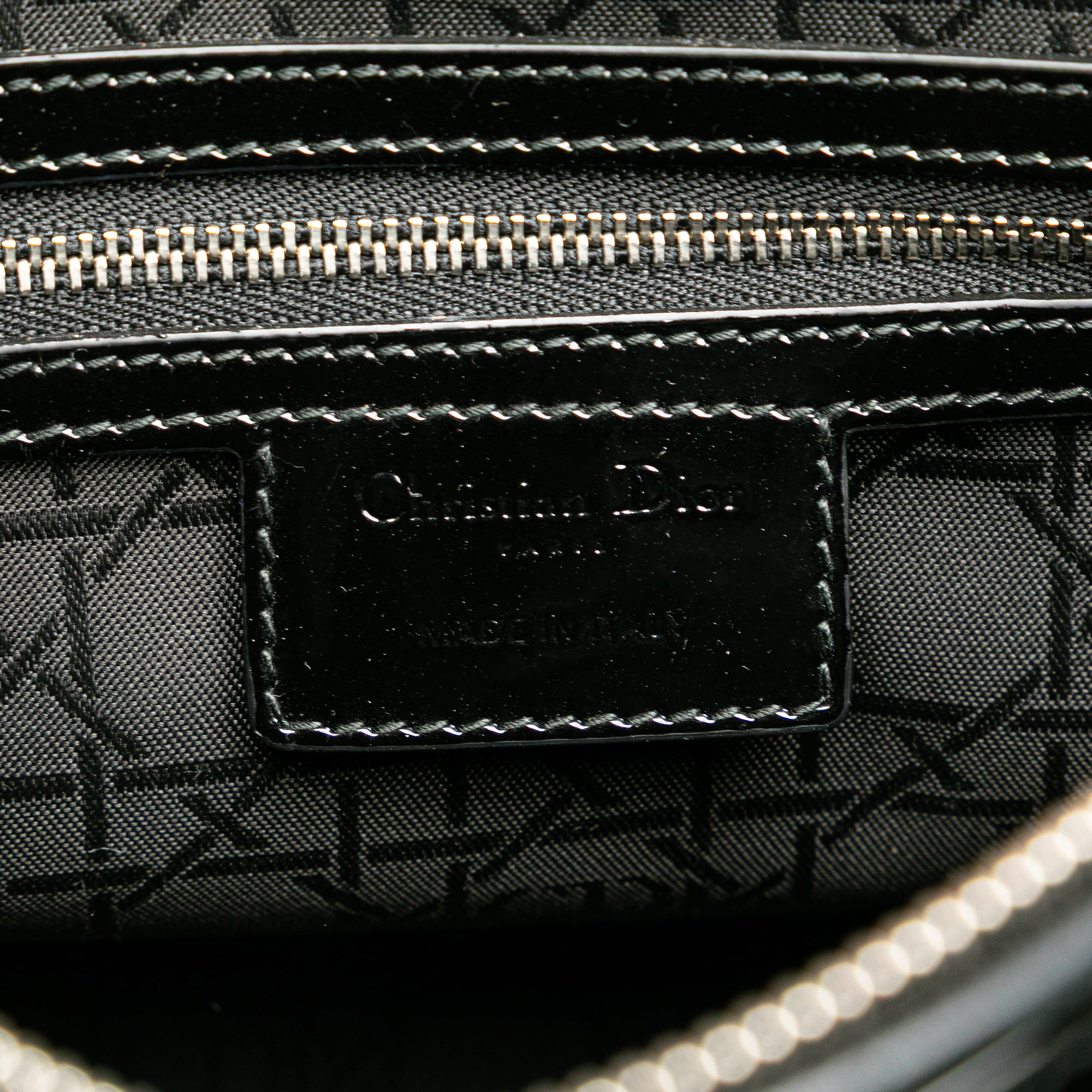 Dior Large Patent Cannage Lady Dior - image 5