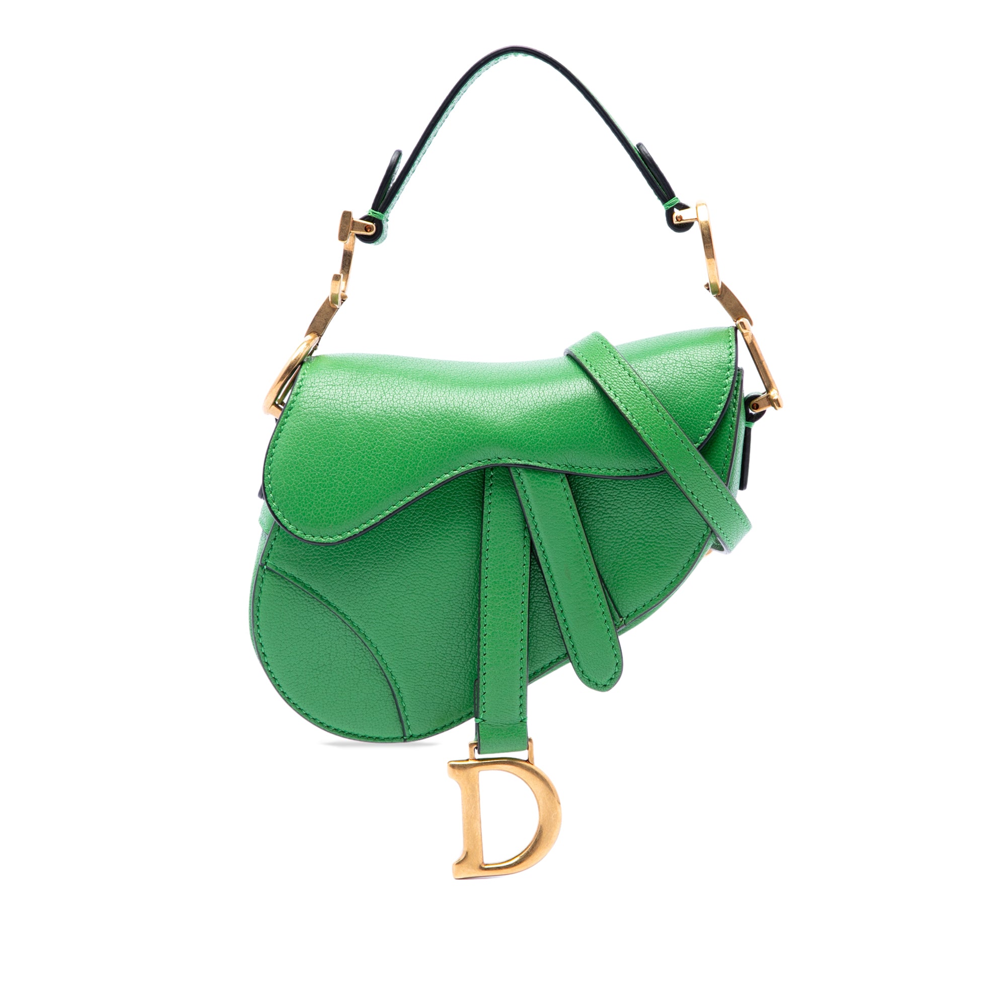Dior Micro Goatskin Saddle Bag - image 1