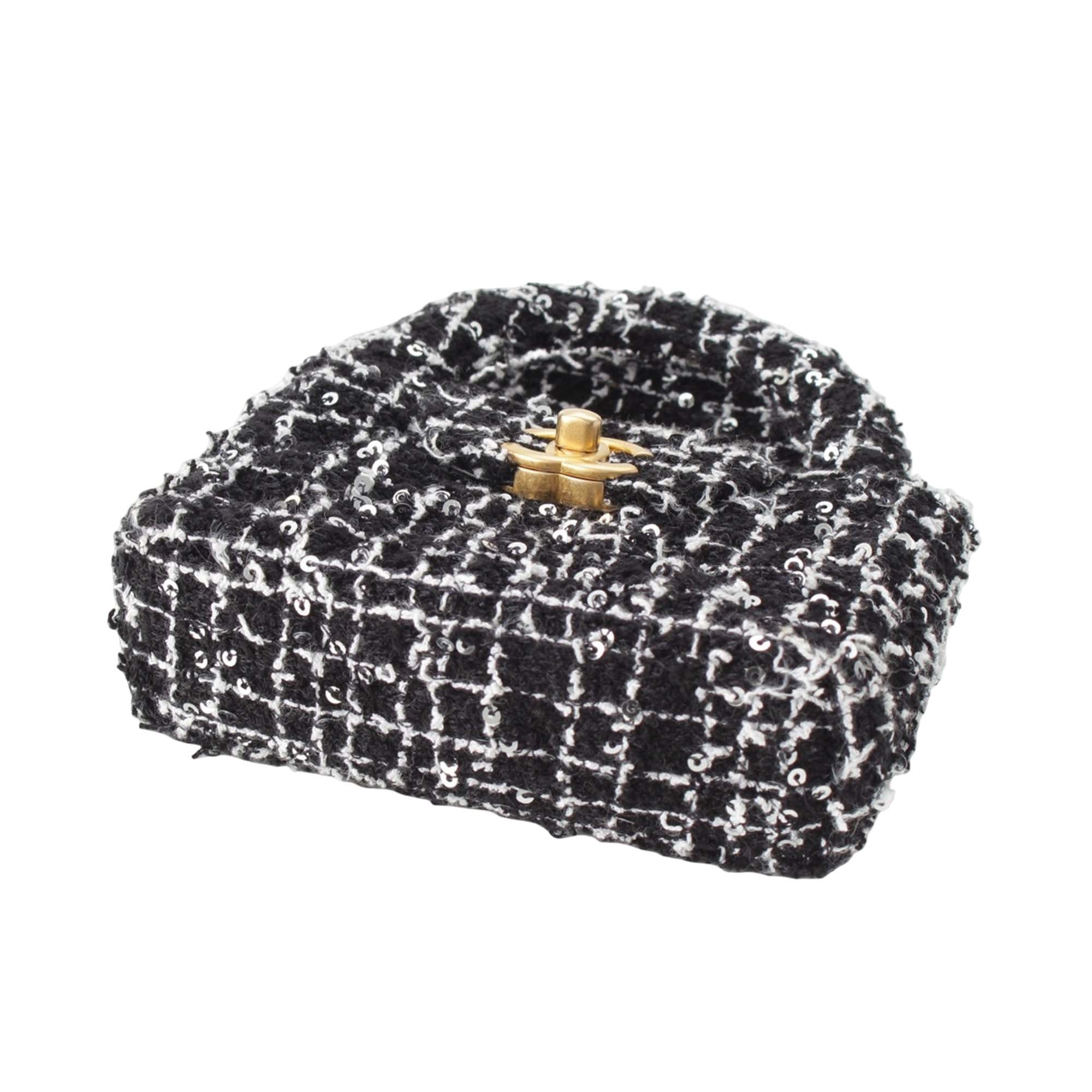 Chanel Nano Tweed Kelly Clutch on Chain - image 3