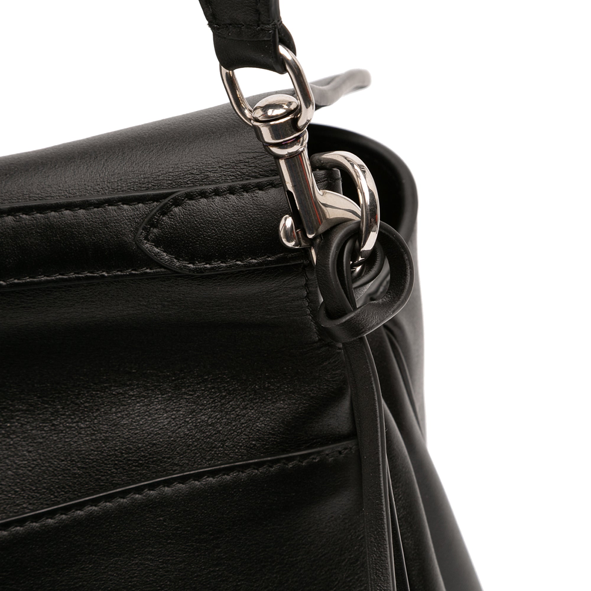 Balenciaga Medium Leather Rodeo Messenger Bag - image 8