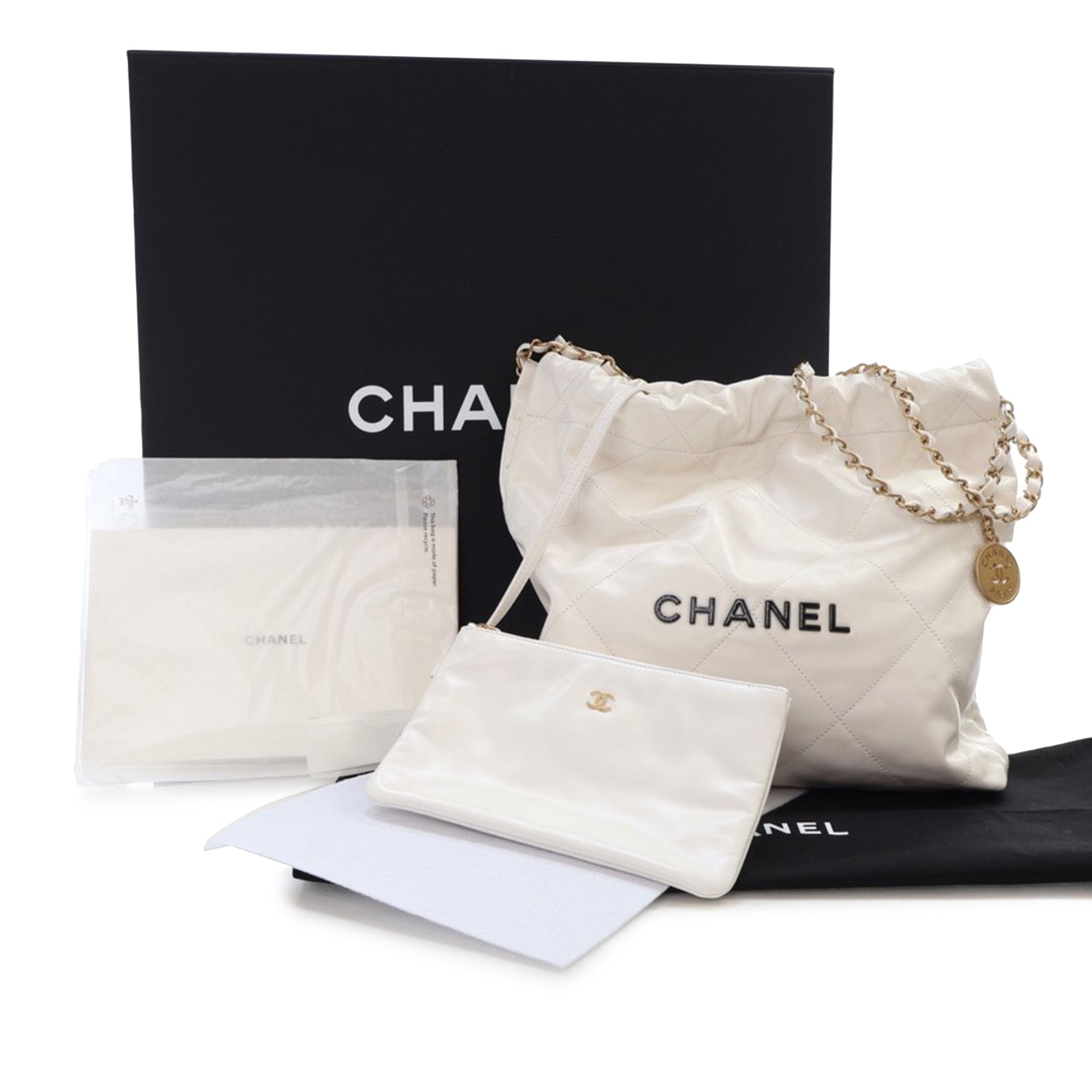 Chanel Small Goatskin 22 Handbag - image 14