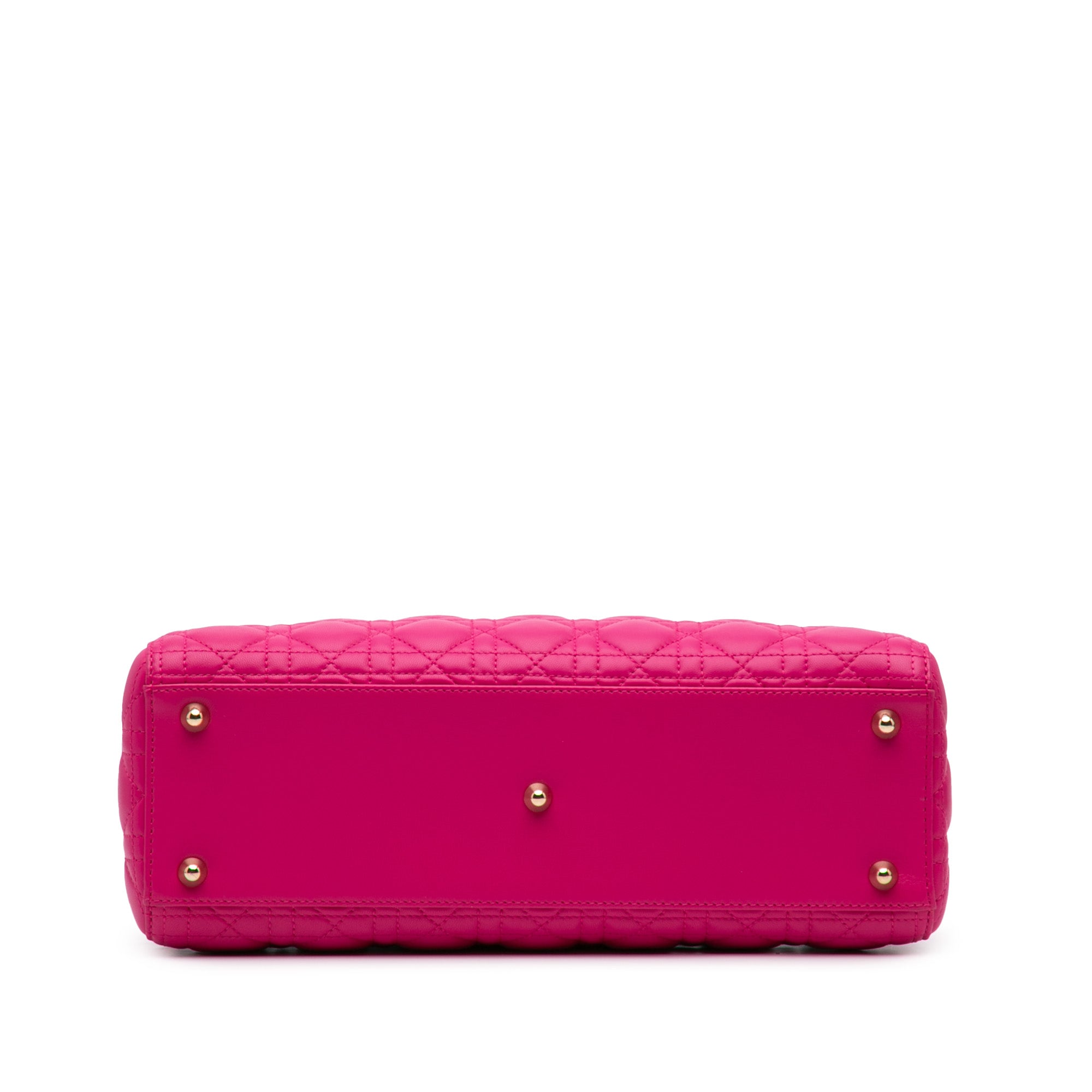 Dior Large Lambskin Cannage Lady Dior - image 3