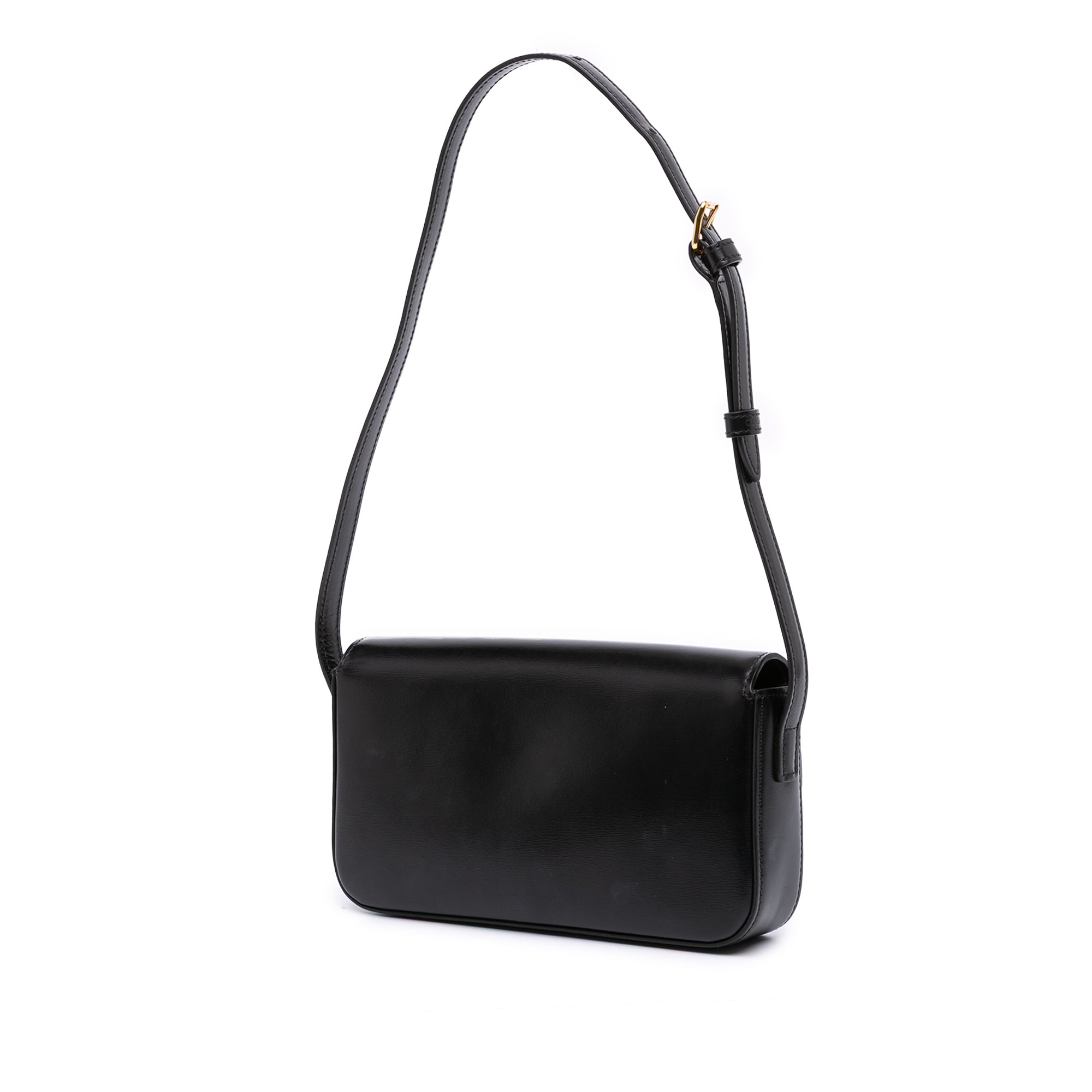 Celine Shiny Calfskin Claude Shoulder Bag - image 2