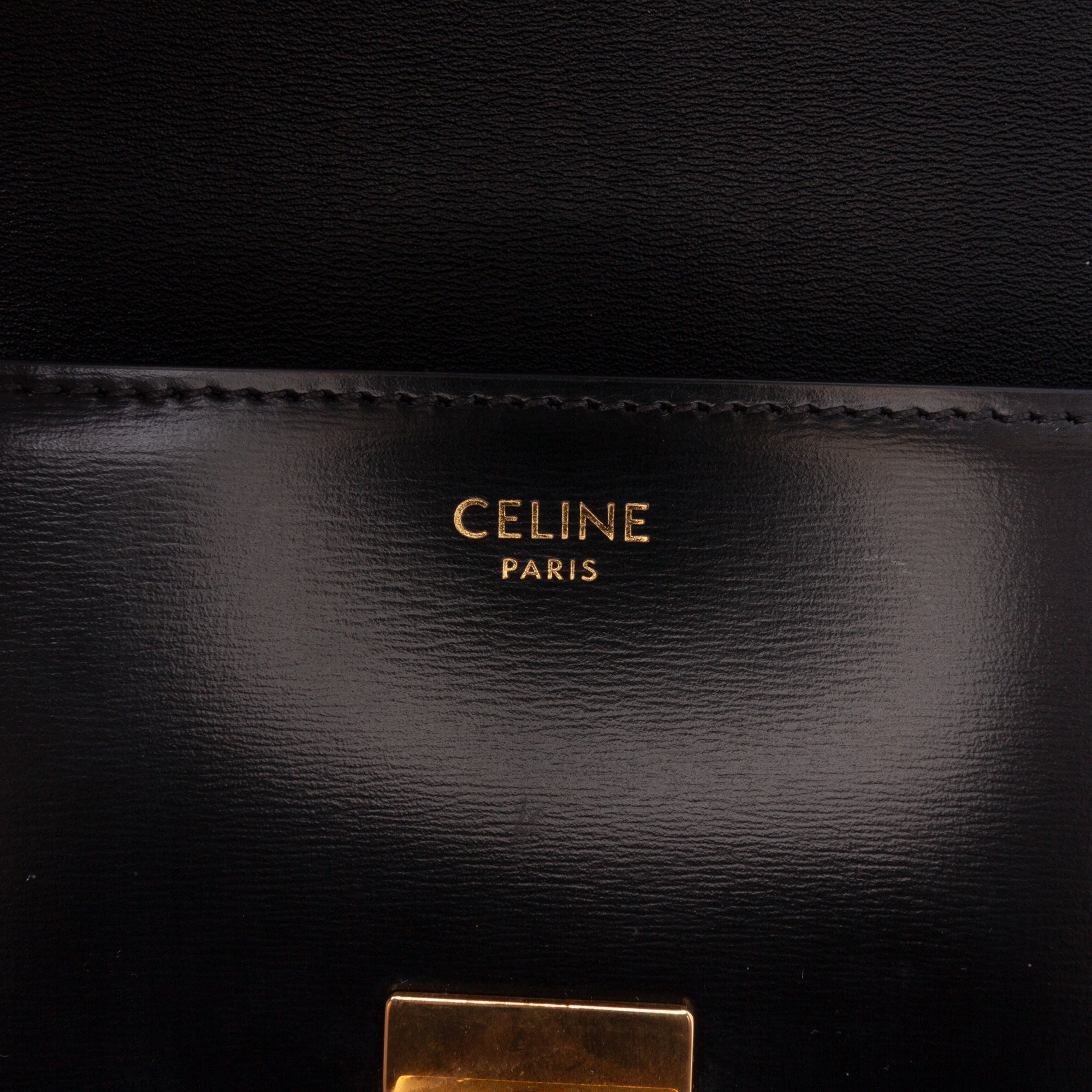 Celine Shiny Calfskin Claude Shoulder Bag - image 5