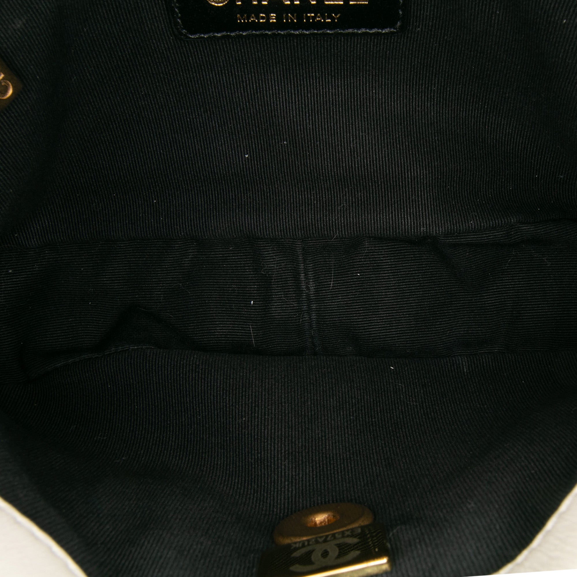 Chanel Mini Glazed Calfskin Pearl Side Flap - image 4