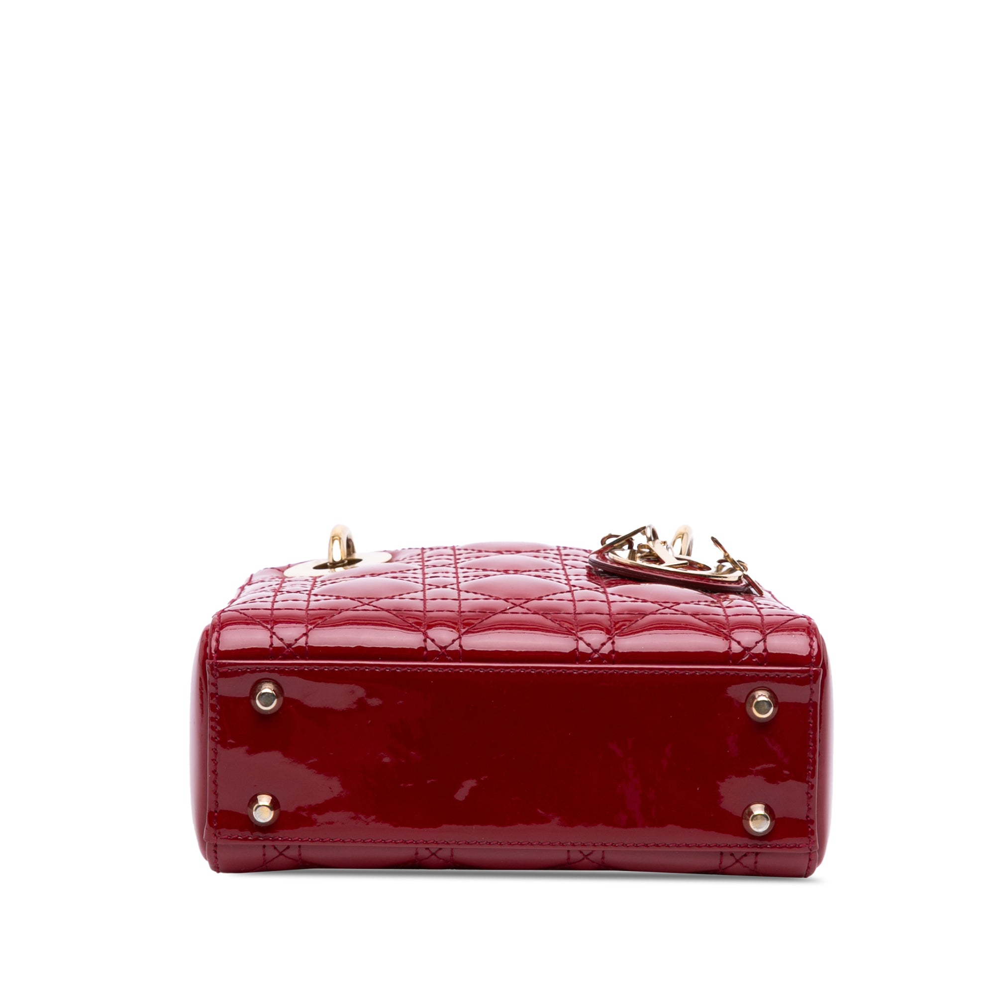 Dior Mini Patent Cannage Lady Dior - image 3