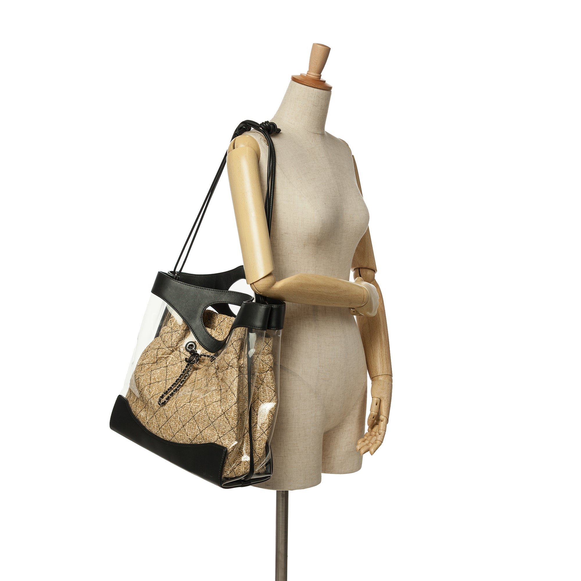 Chanel PVC and Calfskin 31 Shopping Tote - image 10