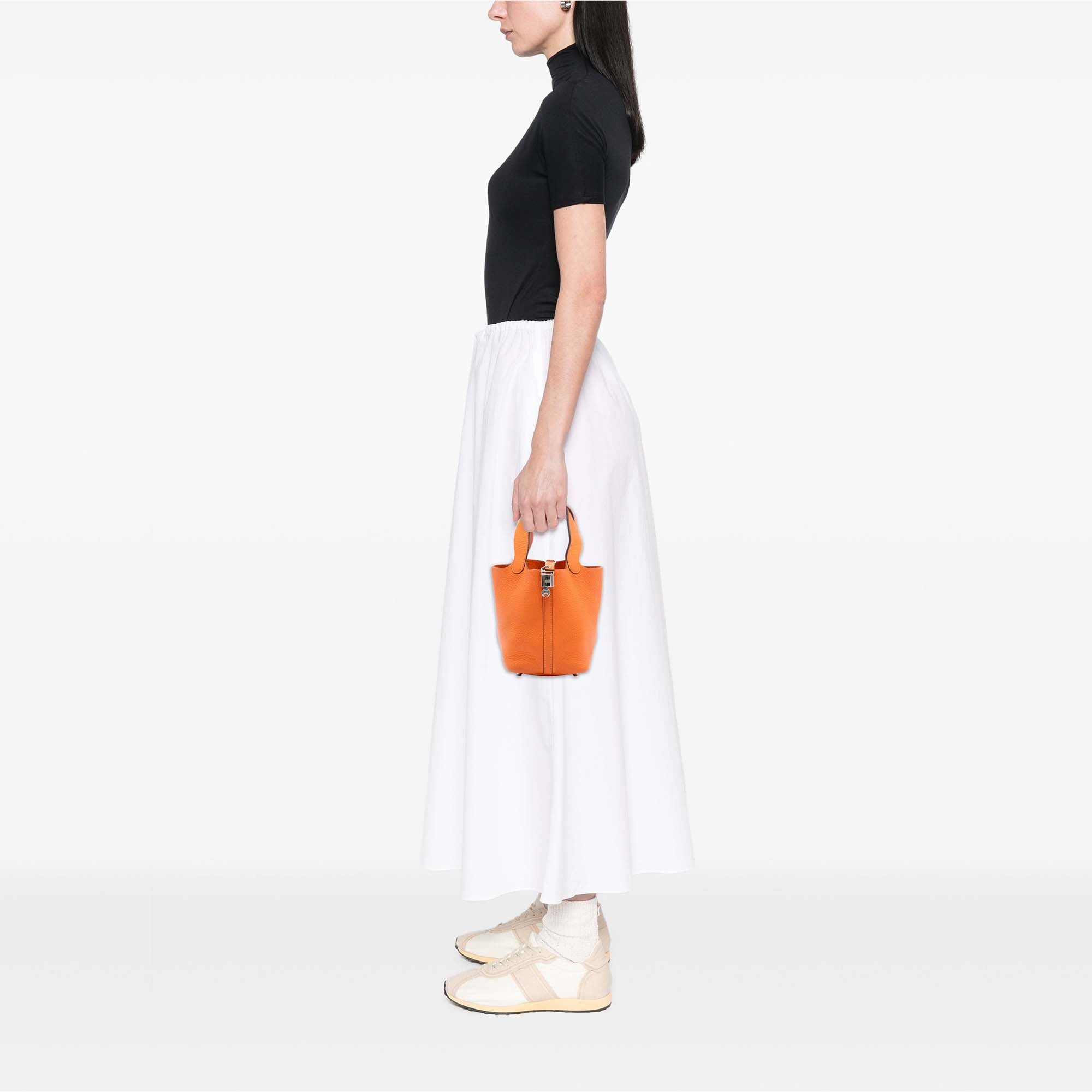 Hermès Clemence Picotin Lock 18 - image 7
