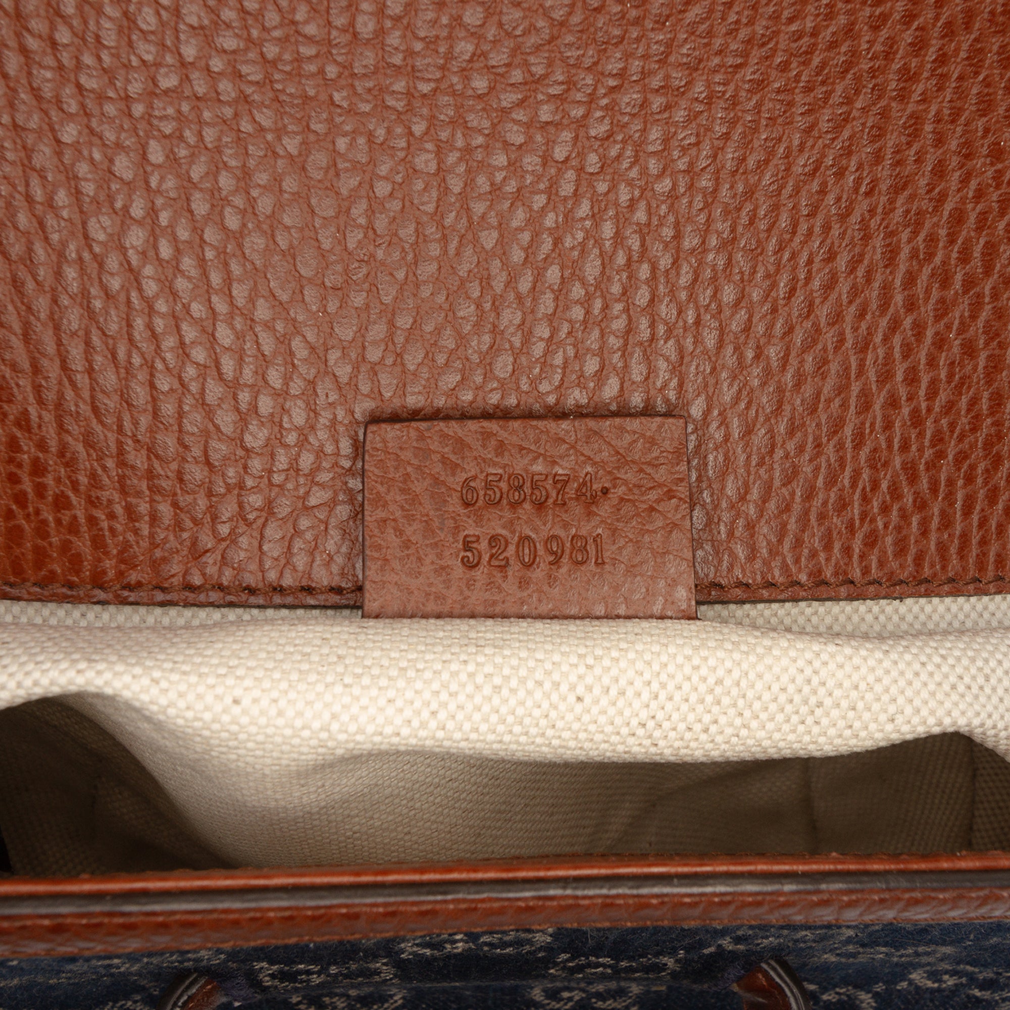 Gucci Small GG Denim Web Horsebit 1955 Crossbody - image 6