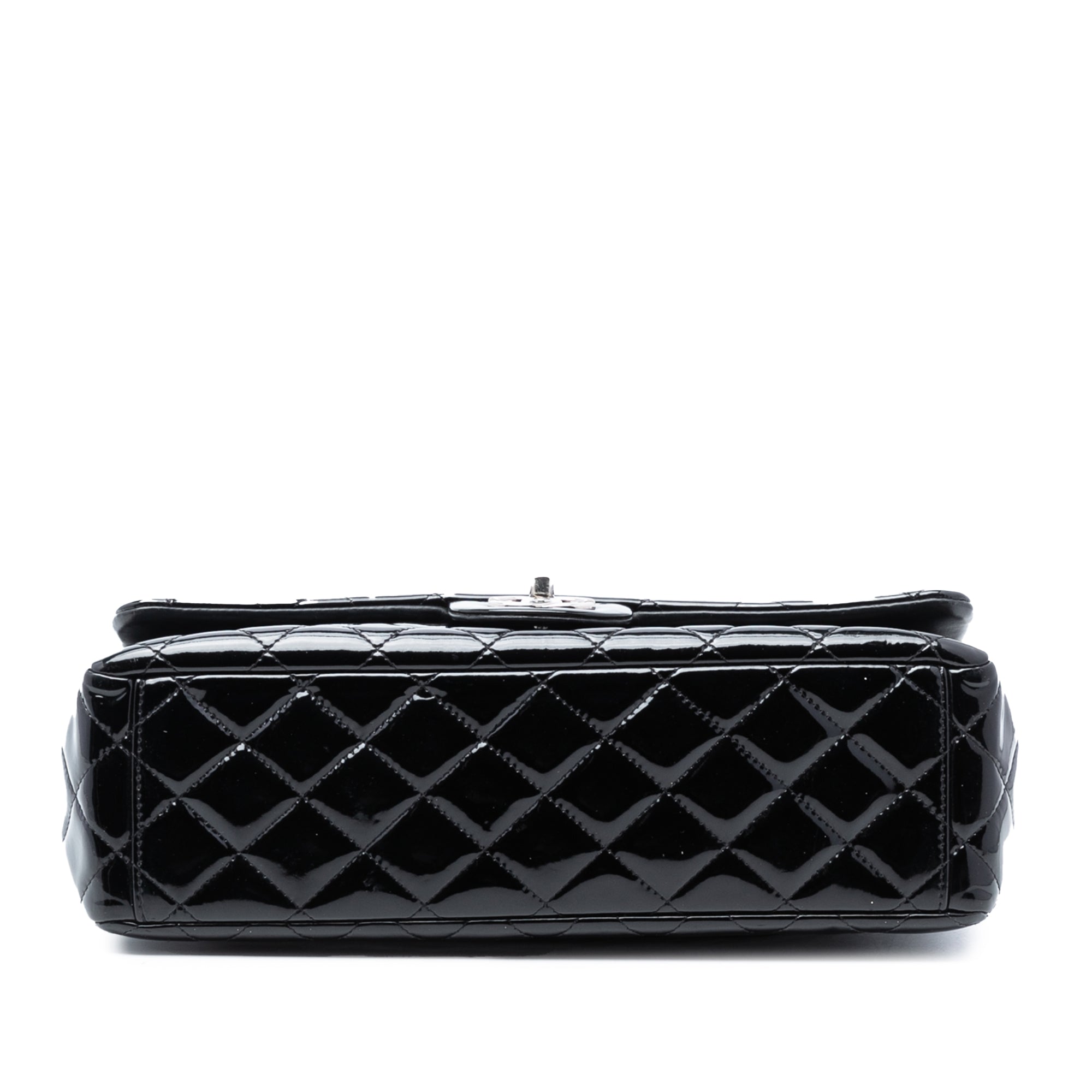Chanel Maxi Classic Patent Double Flap - image 3