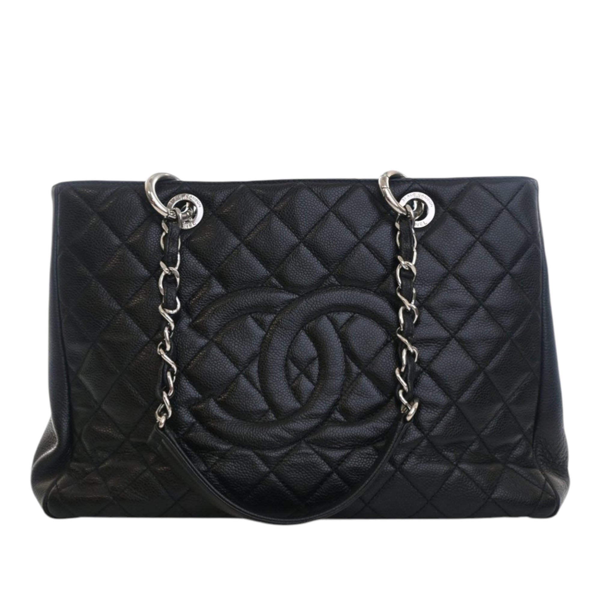 Chanel Caviar Grand Shopping Tote - image 1
